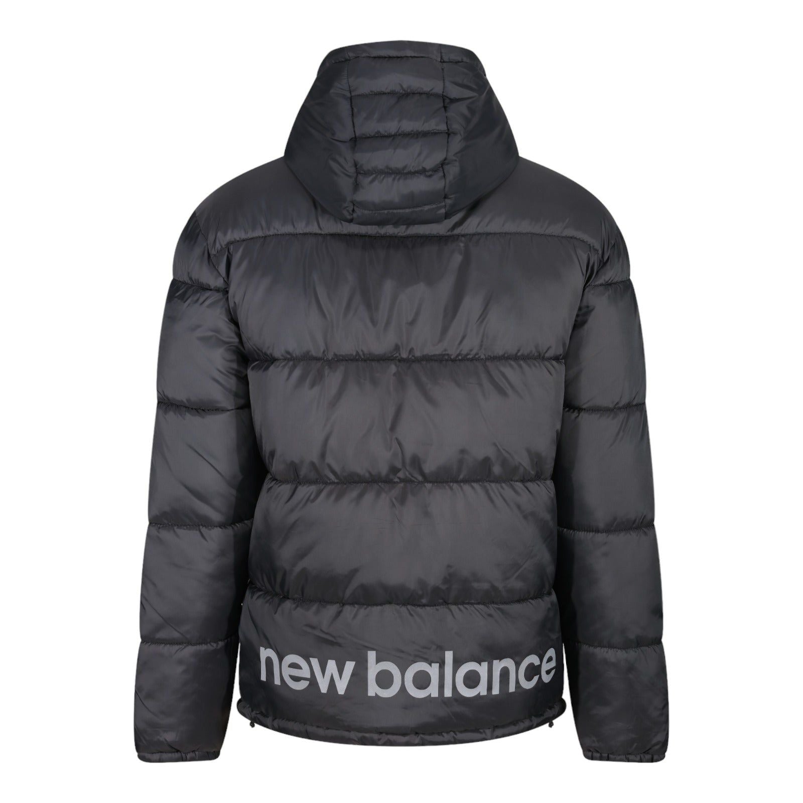 New Balance Long Puffer Jacket Coat - Black - ViaductClothing -  -  