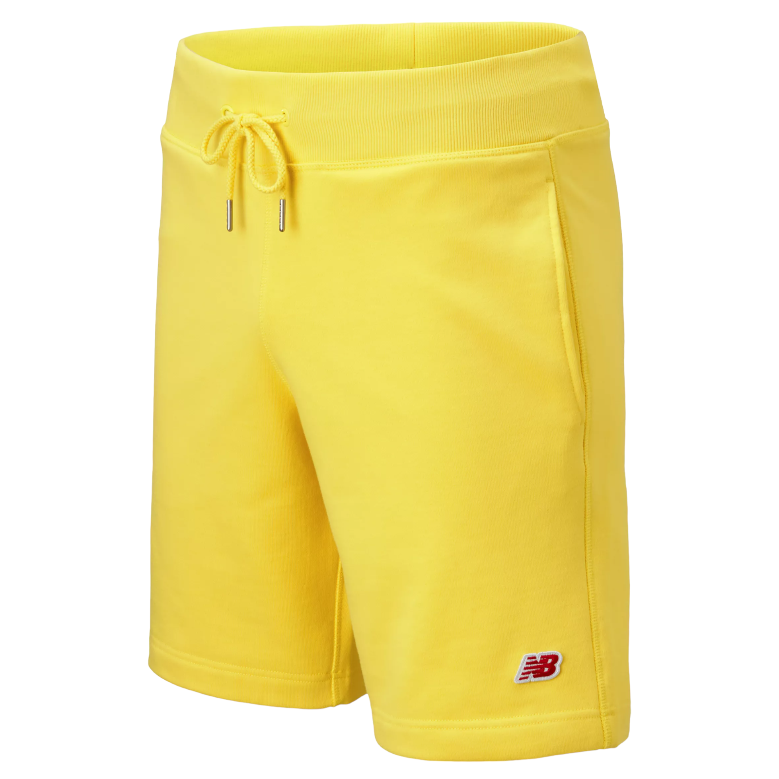 New Balance NB Small Logo Pack Sweat Shorts - Yellow - ViaductClothing -  -  