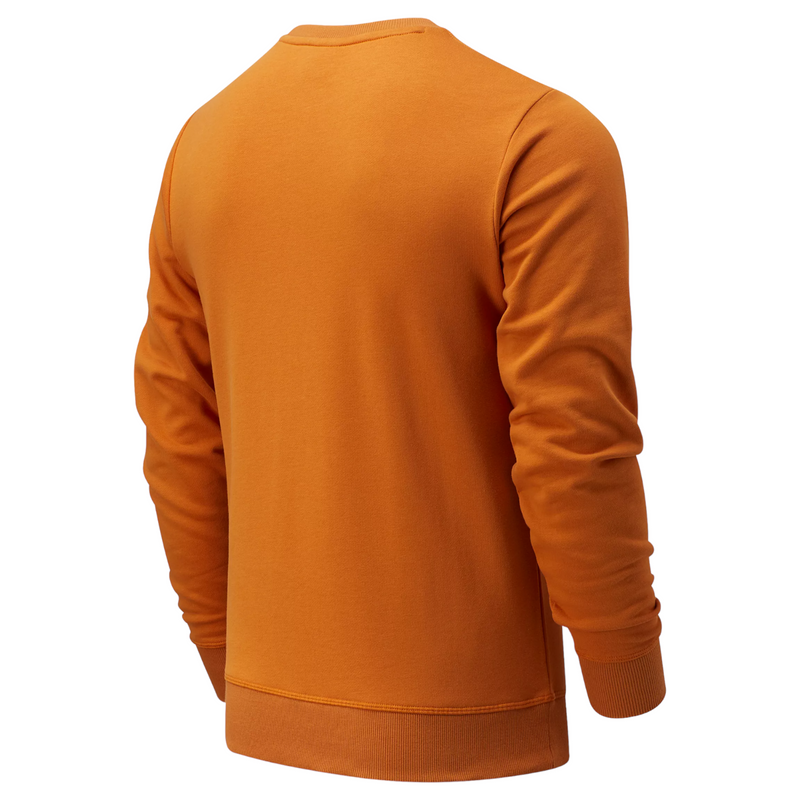 New Balance Nb Athletics Minimize Crew Sweat - Orange - ViaductClothing -  -  