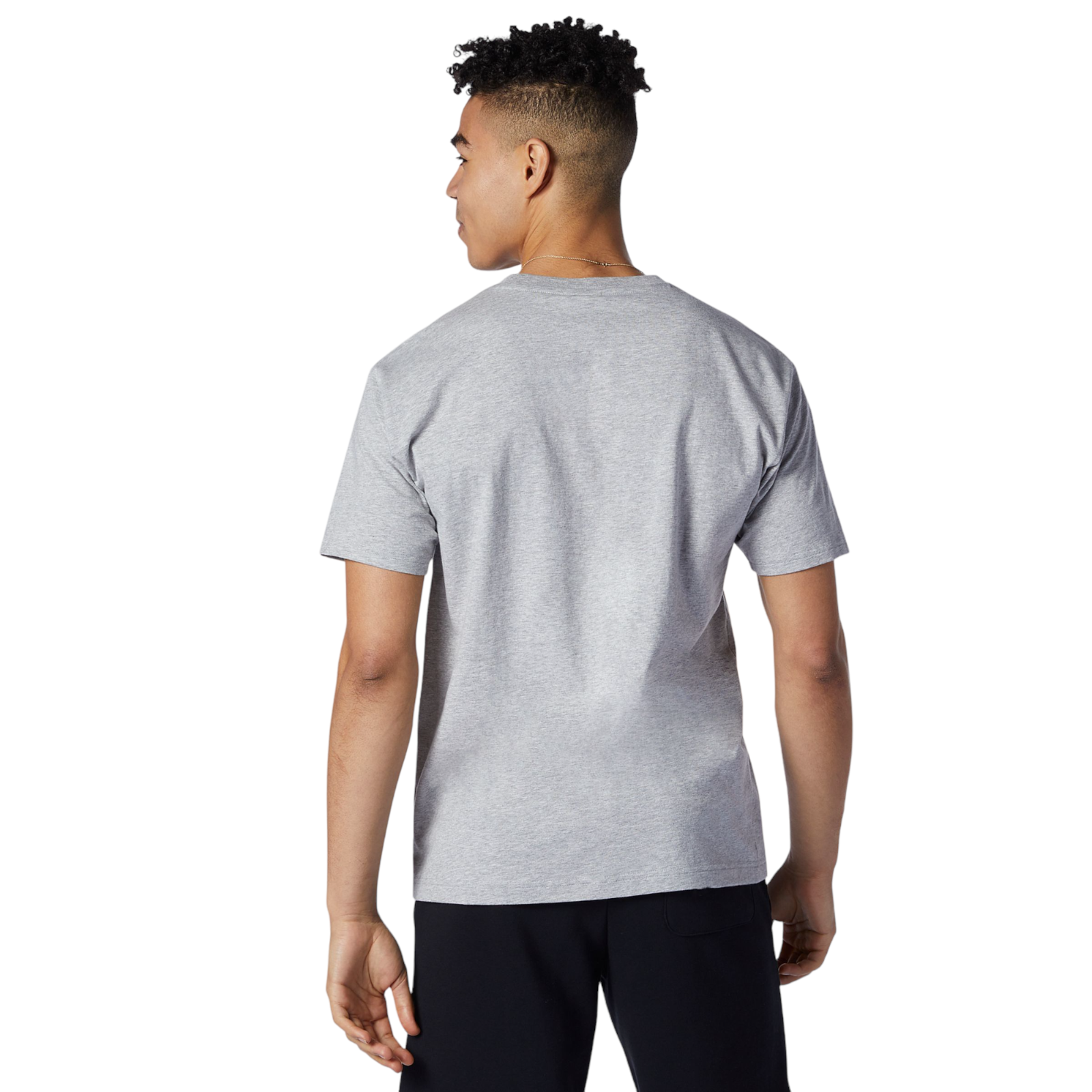 New Balance Nb Essentials Tag T-Shirt - Grey - ViaductClothing -  -  