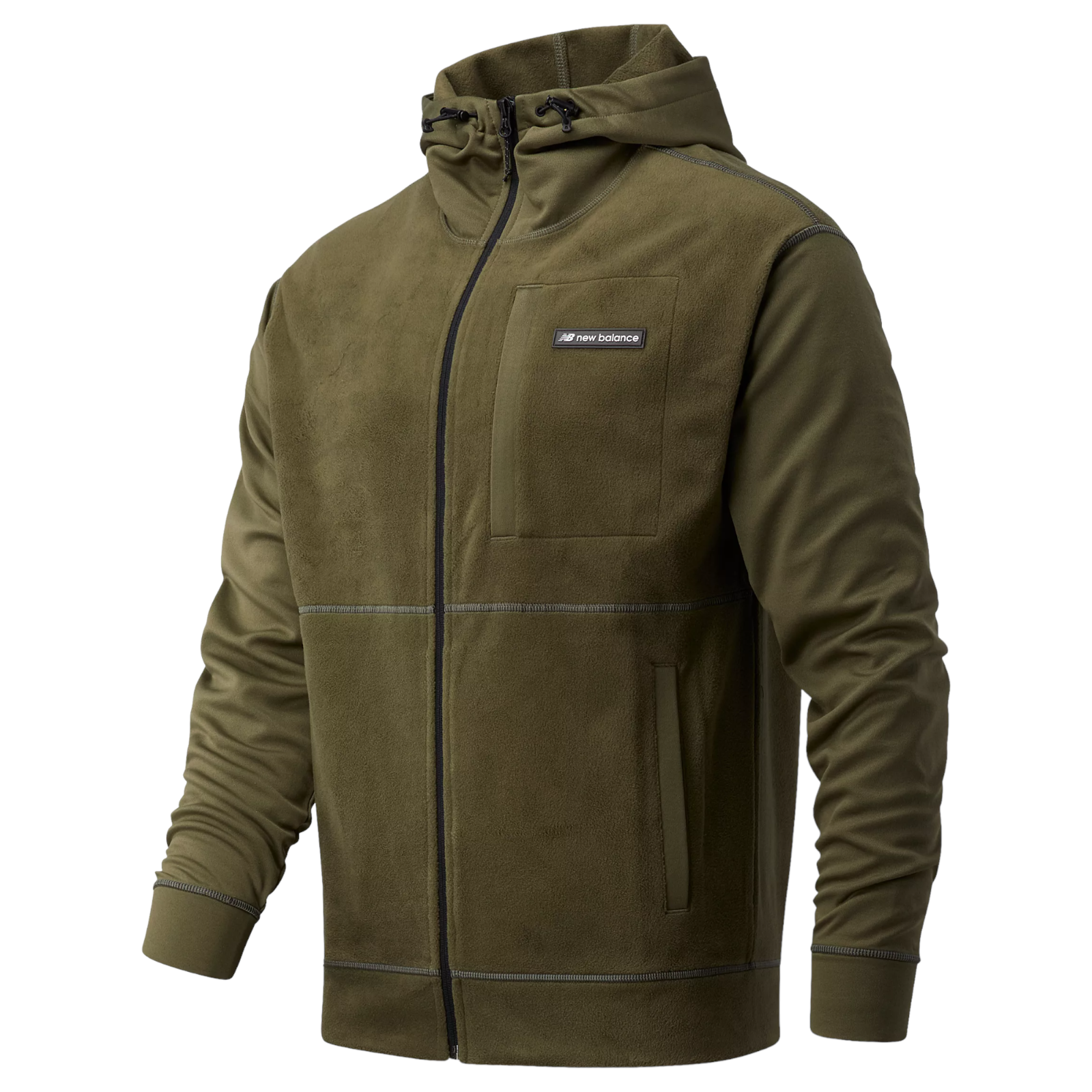 New Balance Sport Style Micro Fleece Jacket - Green - ViaductClothing -  -  