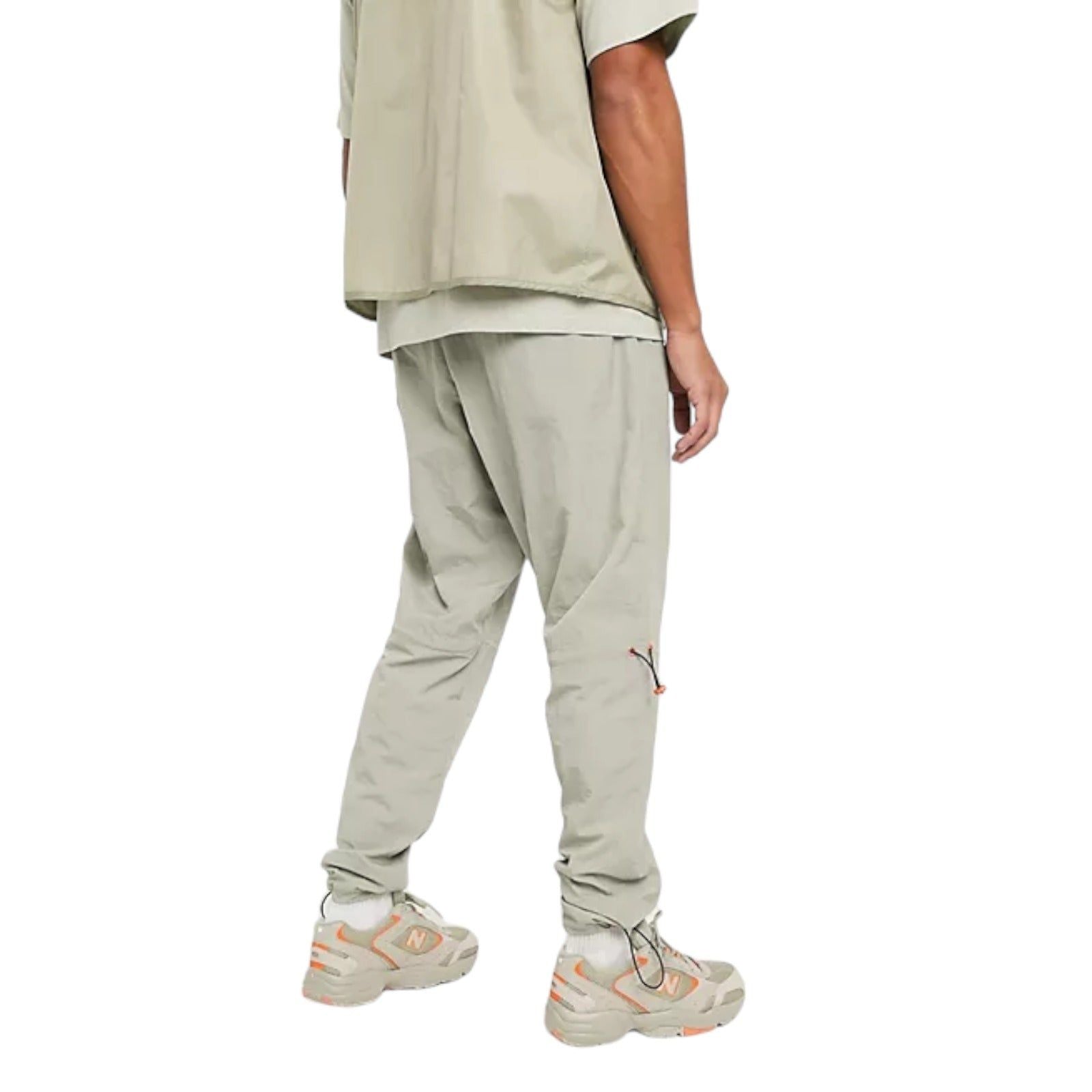 New Balance Utility Pack Utility Woven Logo Pants - Beige - ViaductClothing -  -  