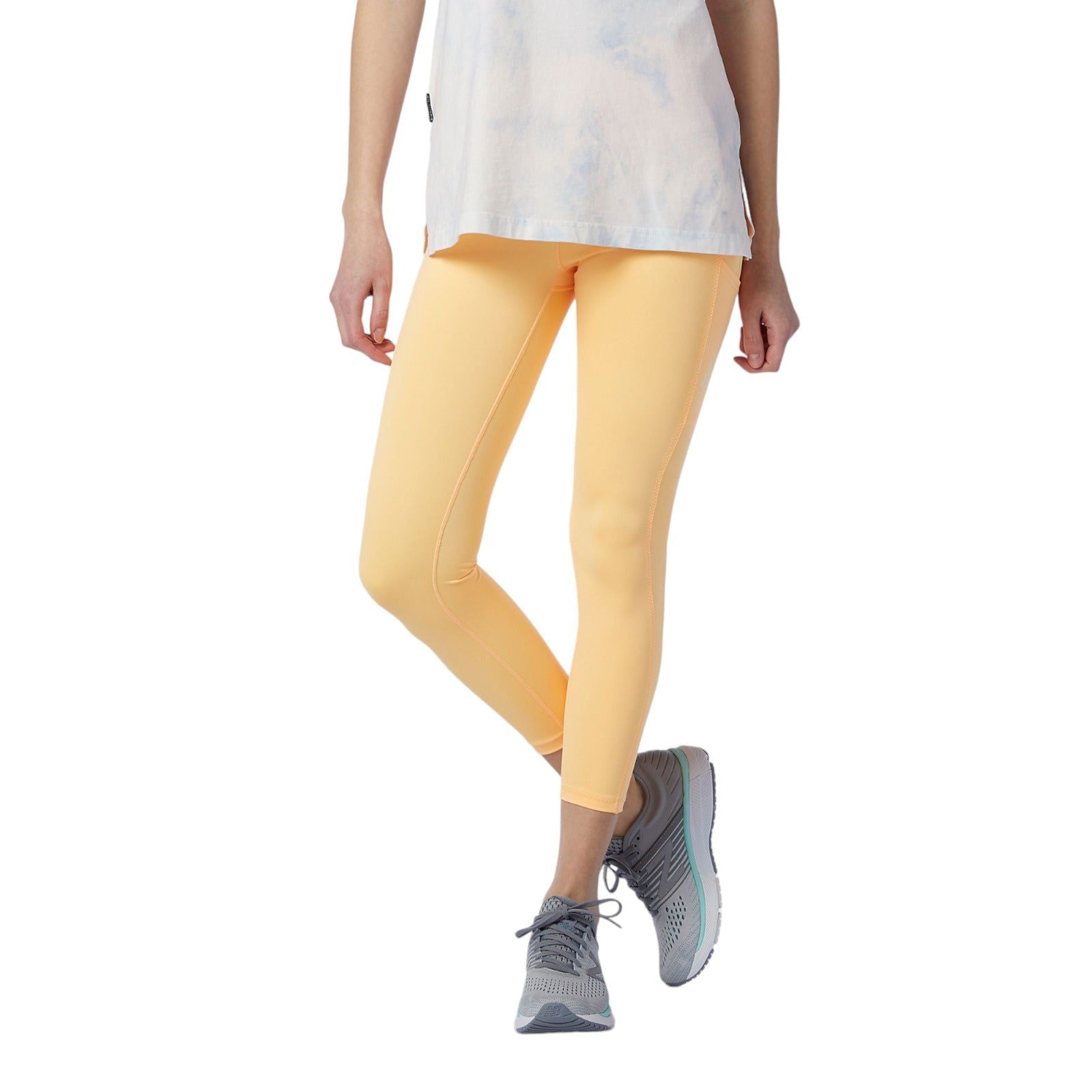 New Balance Womens All Terrain Leggings - Orange - ViaductClothing -  -  