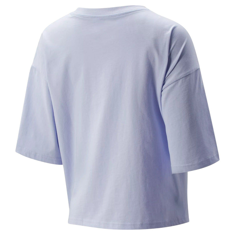 New Balance Womens Athletics Intelligent Choice SS Lifestyle T-Shirt - Lilac - ViaductClothing -  -  