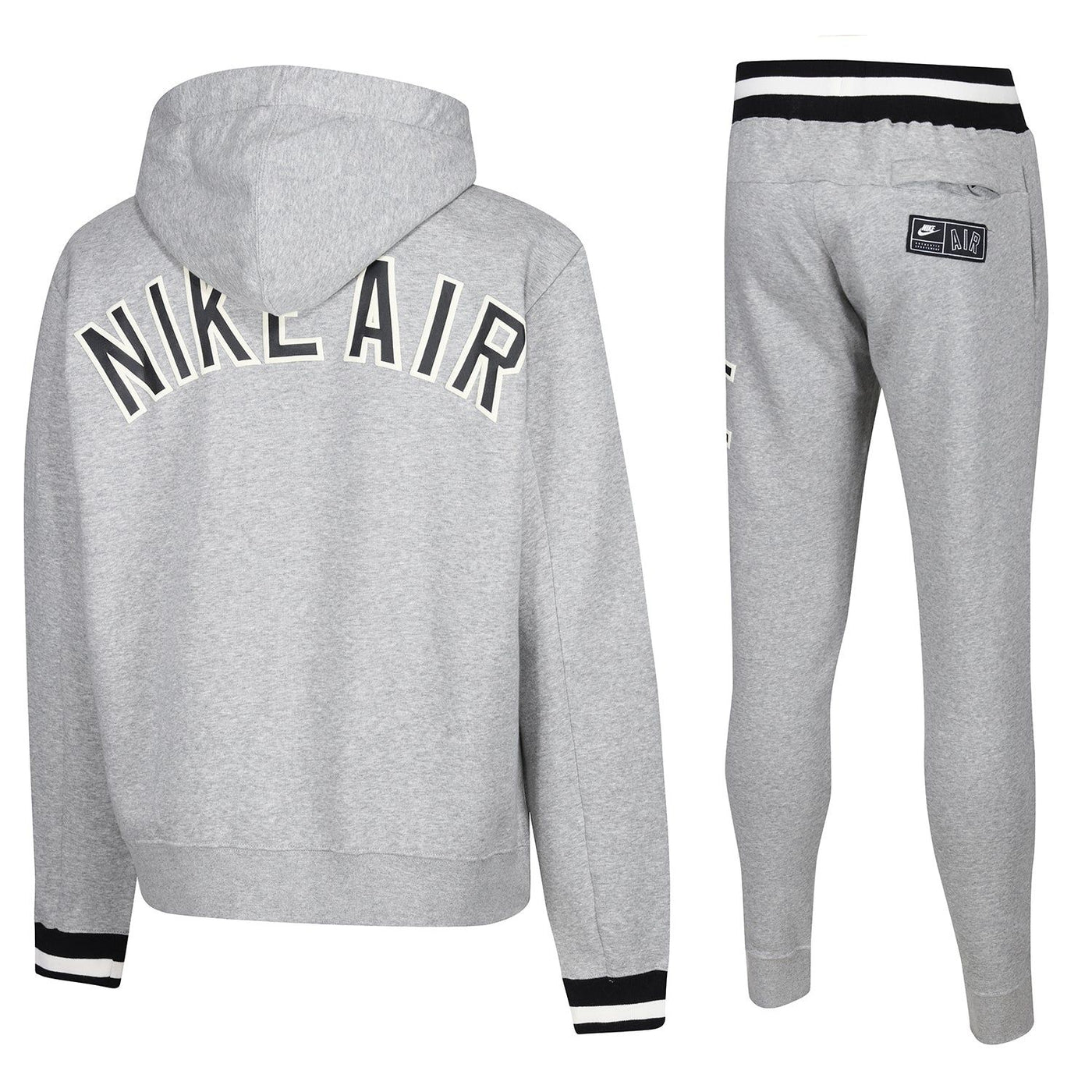 Nike Air Full Zip Fleece Varsity Tracksuit Grey