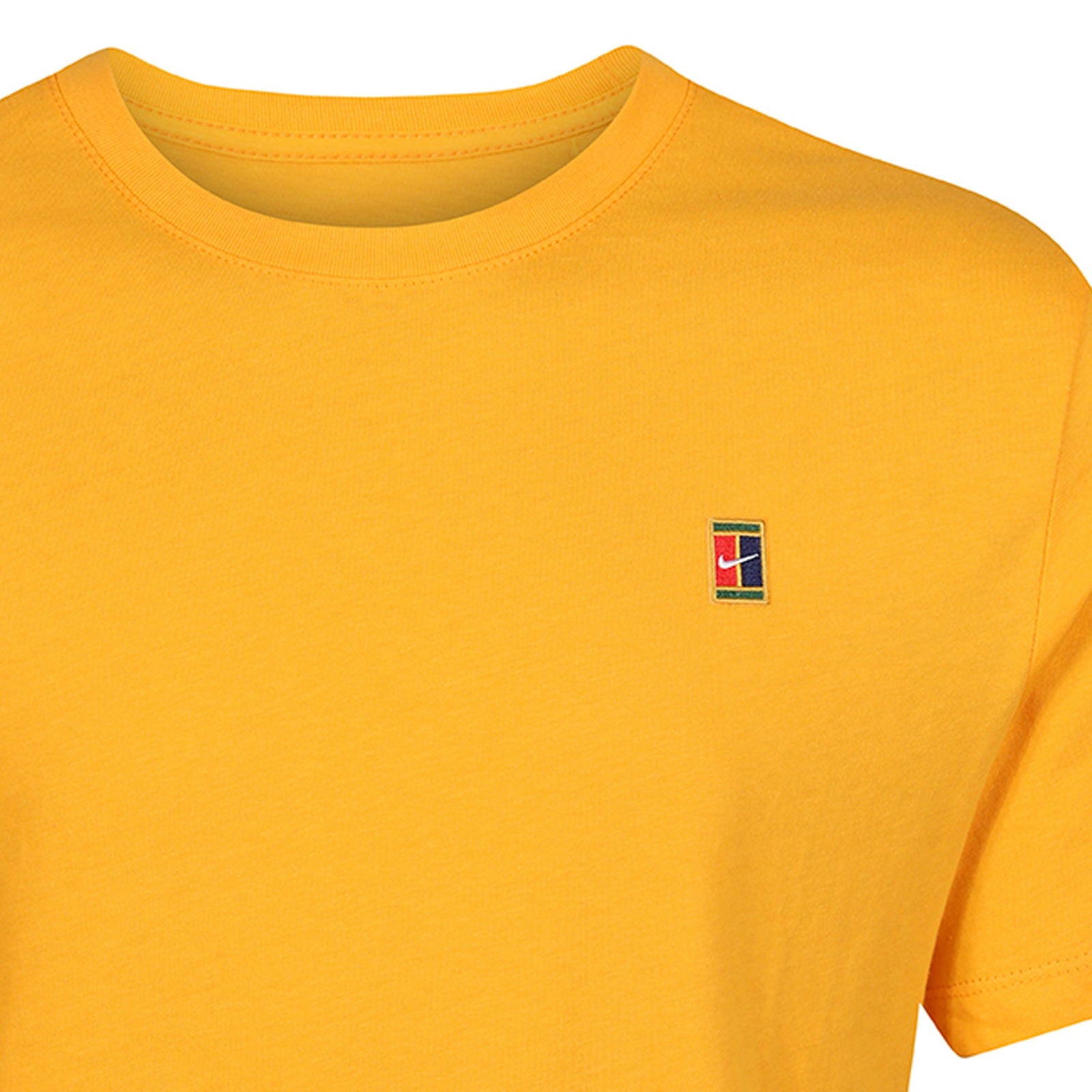 Nike Court Heritage Tee - Yellow - ViaductClothing -  -  