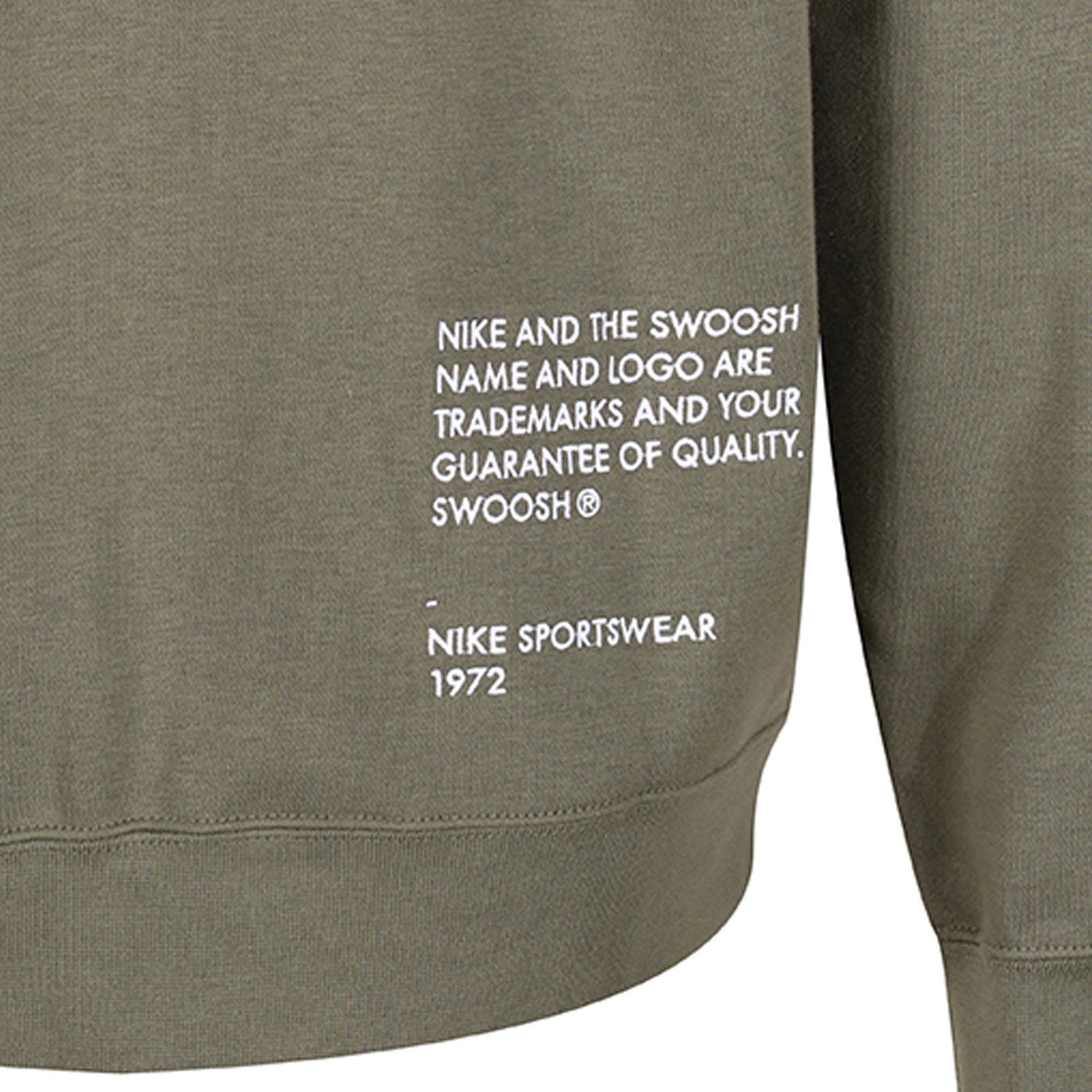 Nike NSW Swoosh Full ZIp Fleece Hoodie - Green - ViaductClothing -  -  