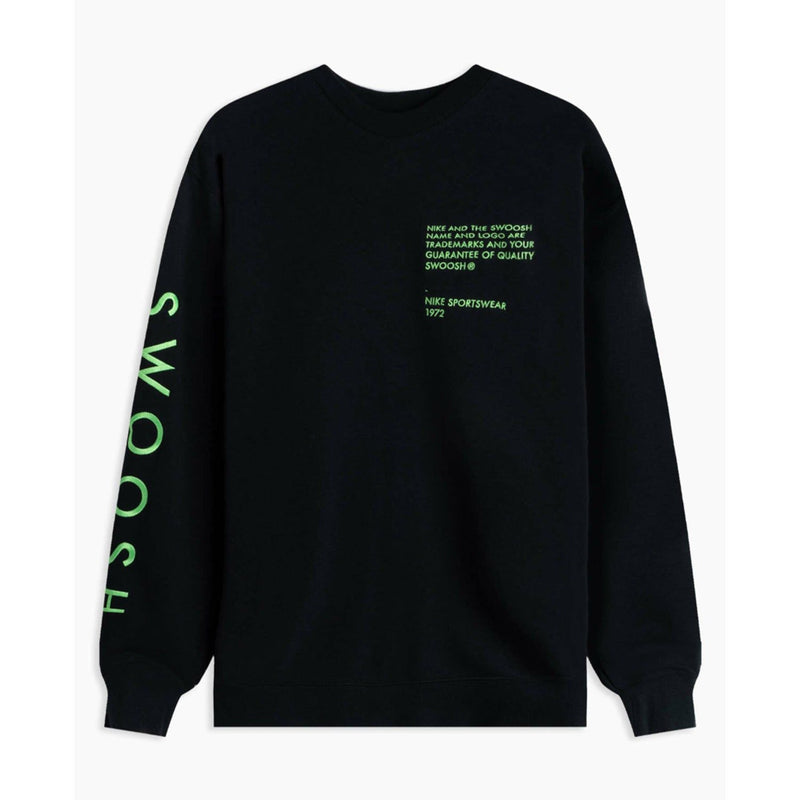 Nike Sportswear NSW Swoosh Sweatshirt Black CU3906 011 ViaductClothing