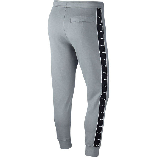 Nike Sportswear Swoosh Tape Fleece Pant Joggers - Grey Black - ViaductClothing -  -  