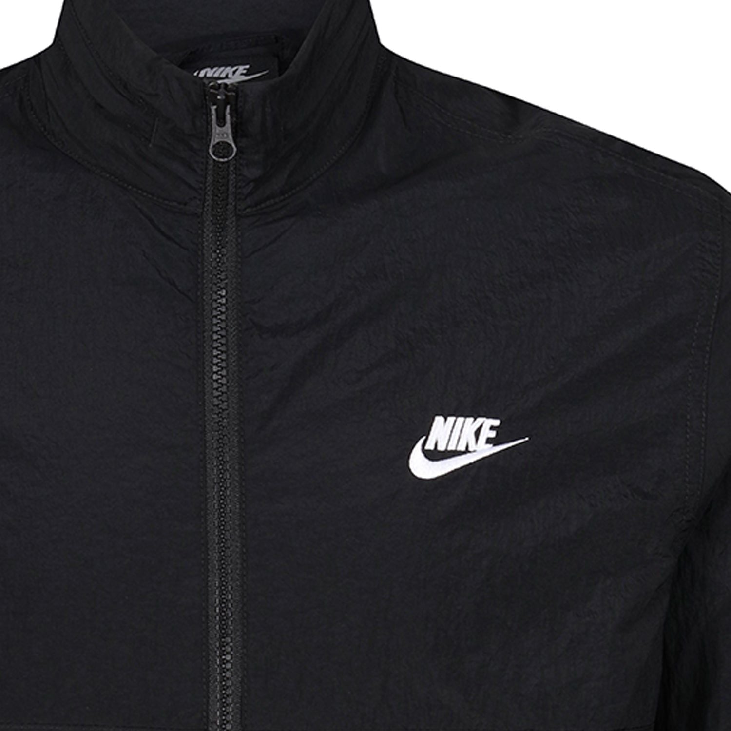 Nike Sportswear Woven Track Jackets - Black - ViaductClothing -  -  