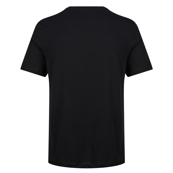 Nike Swoosh Box Logo Tee - Black & White - ViaductClothing -  -  