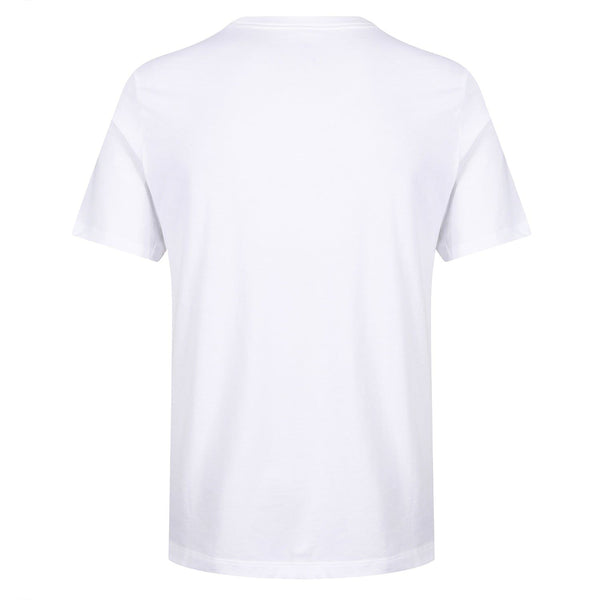 Nike Swoosh Box Logo Tee - White - ViaductClothing -  -  