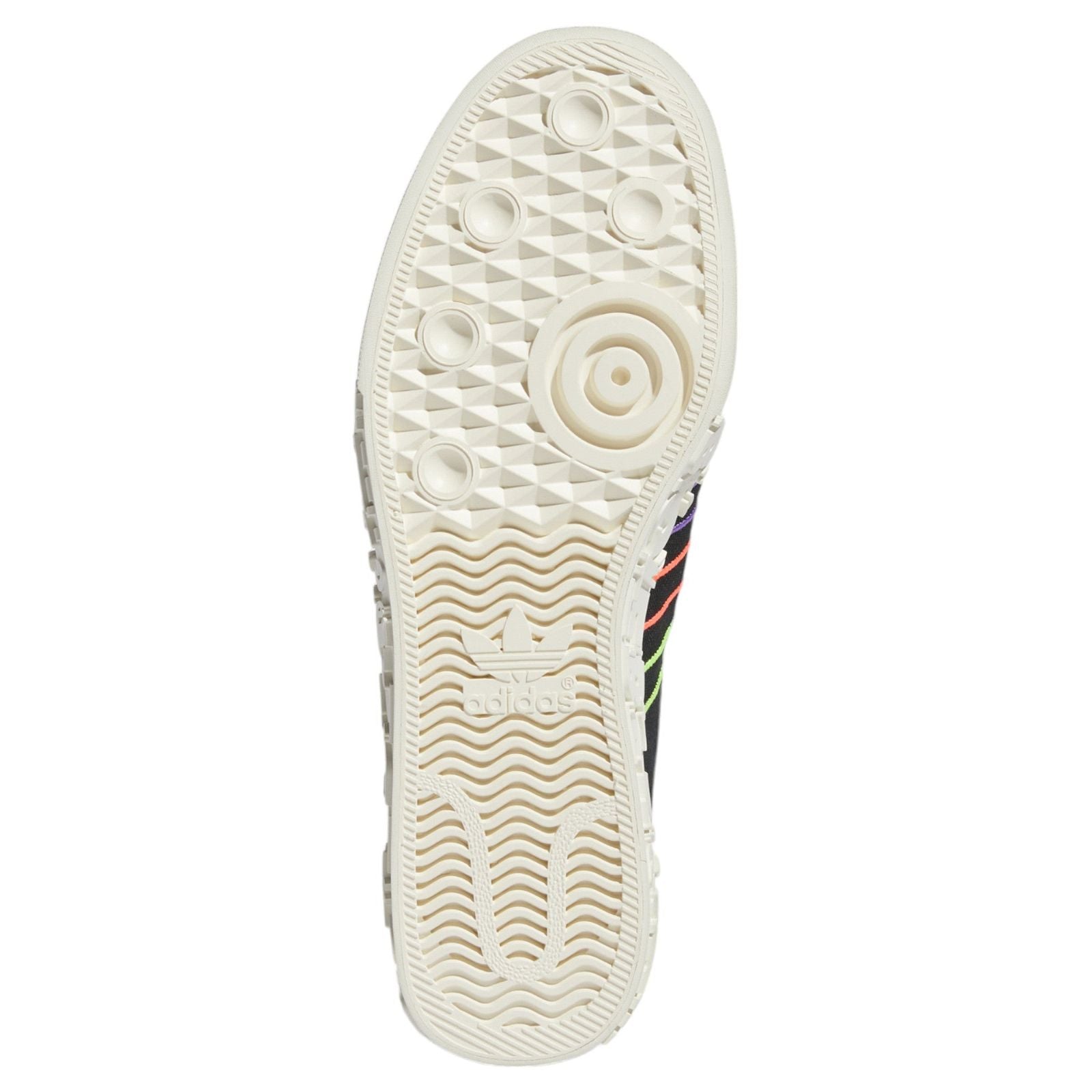 adidas Originals Nizza Pride Shoes - Core Black / Off White - ViaductClothing -  -  
