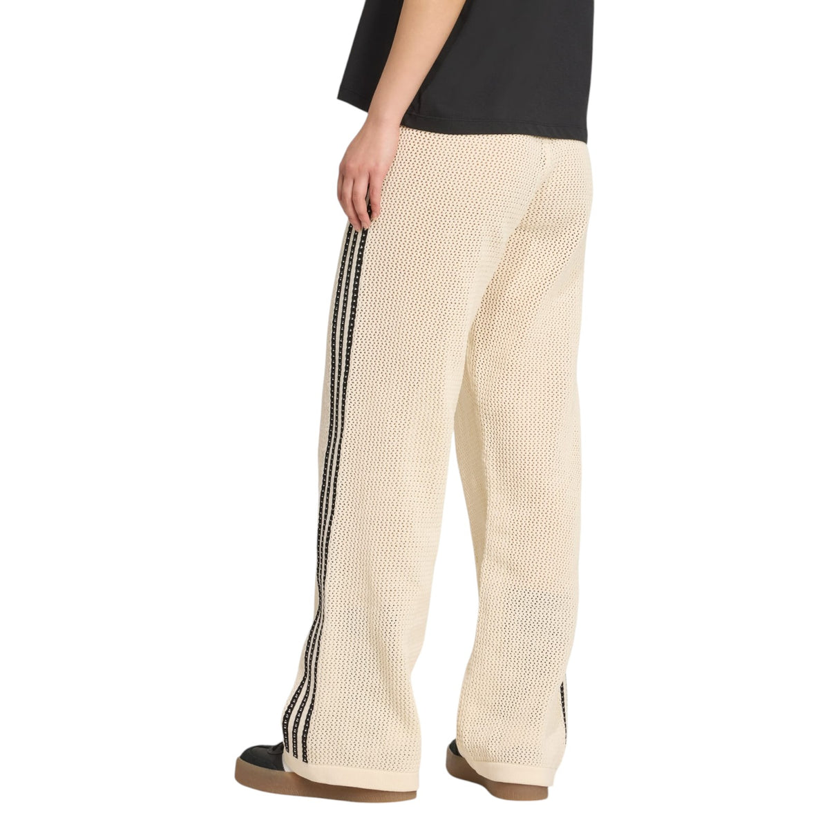 adidas Originals Women's Premium Crochet Track Pants - White