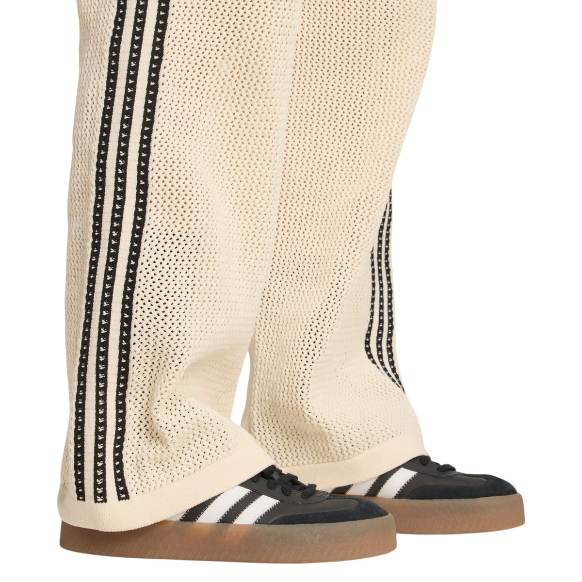 adidas Originals Women's Premium Crochet Track Pants - White