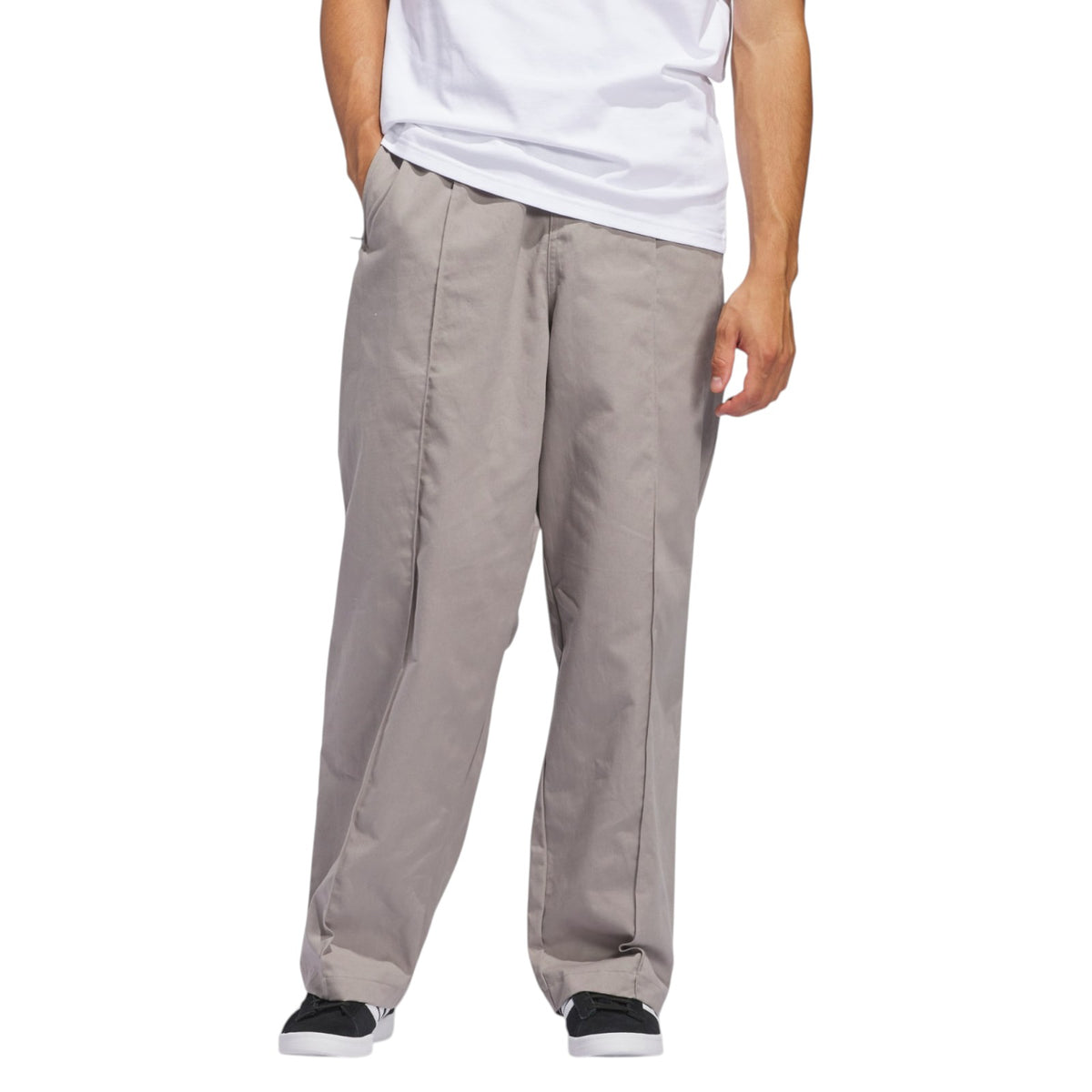 adidas Originals Skateboarding Pintuck Pants (Unisex) - Putty Beige