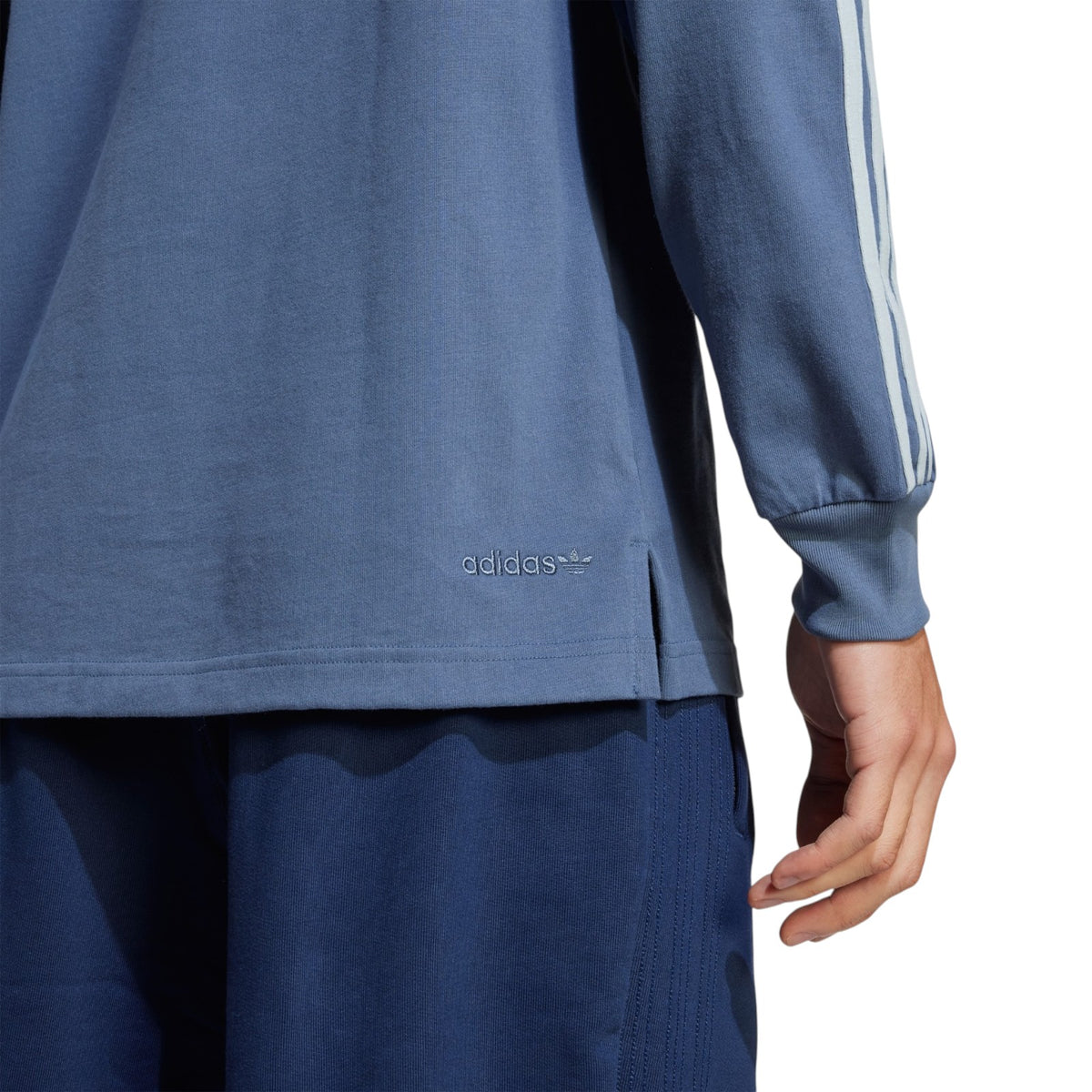 adidas Originals Retro Rugby Polo Shirt - Blue