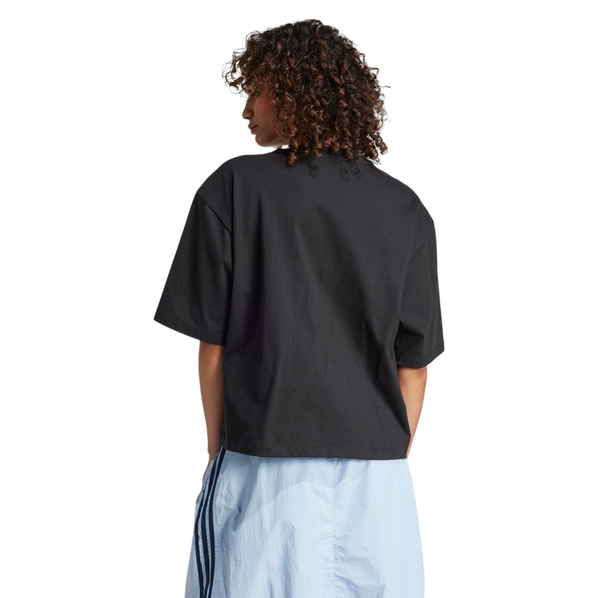 adidas Originals Women's Adibreak Crop Tee - Black