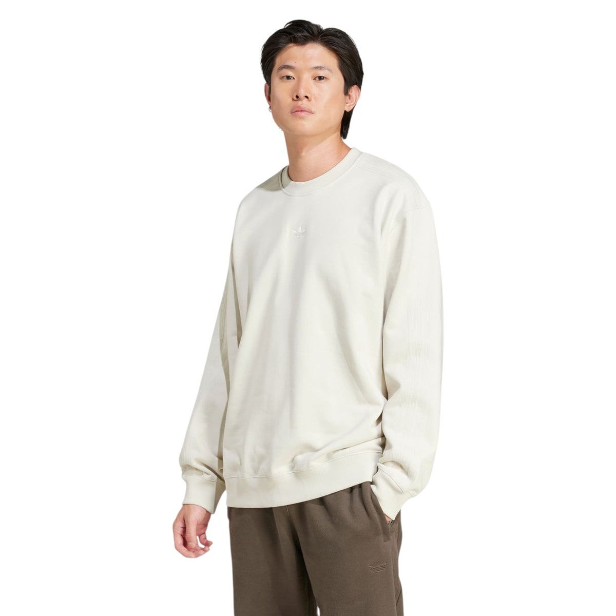 adidas Originals Premium Essentials Crew Sweatshirt - Beige