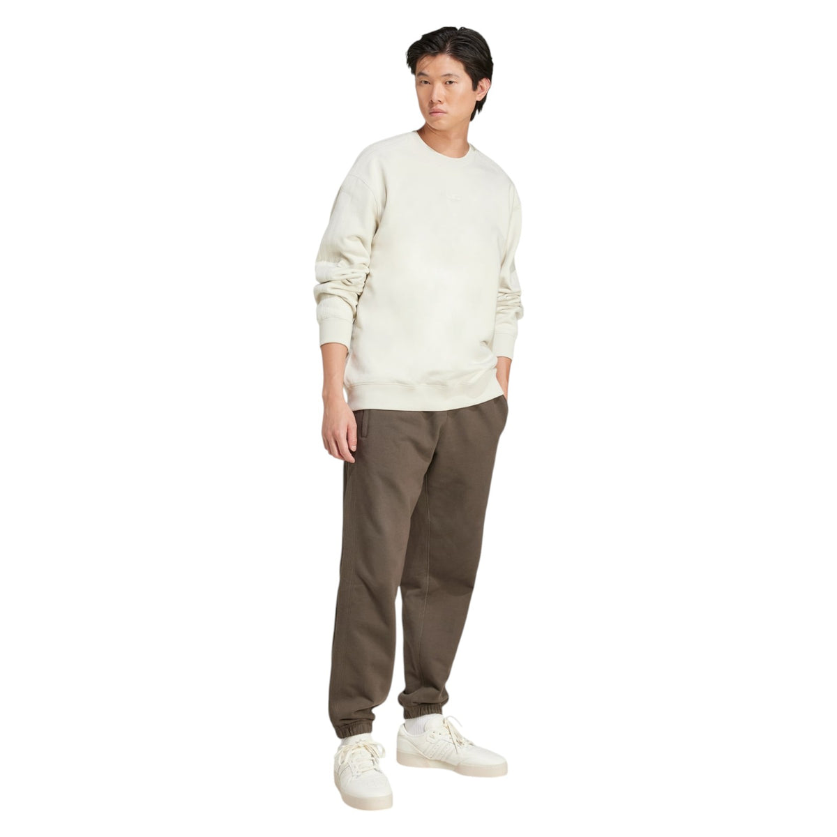 adidas Originals Premium Essentials Crew Sweatshirt - Beige