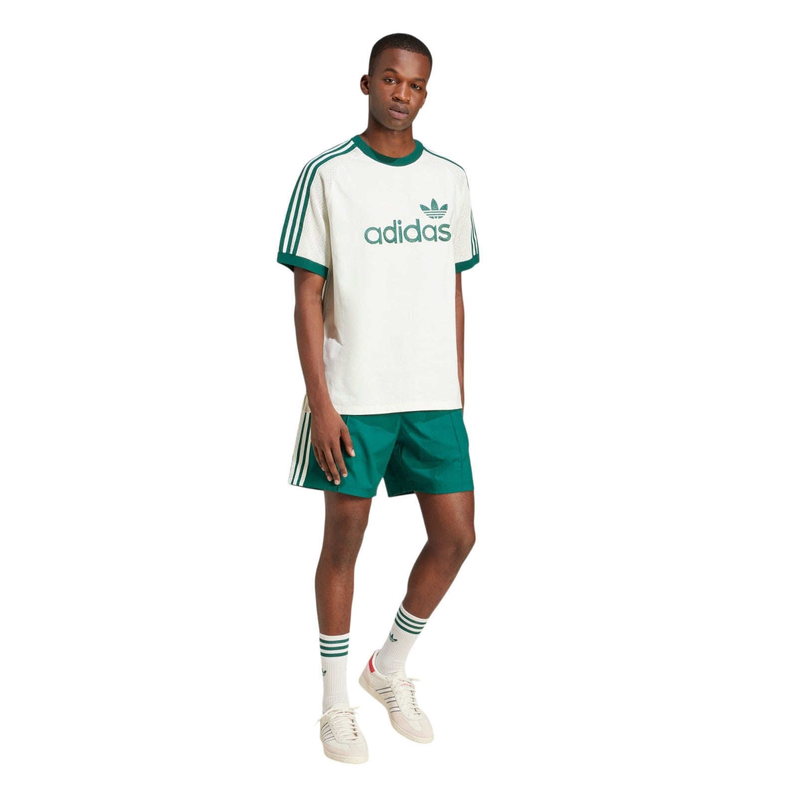 adidas Originals Men's Premium Knitted T-Shirt - White