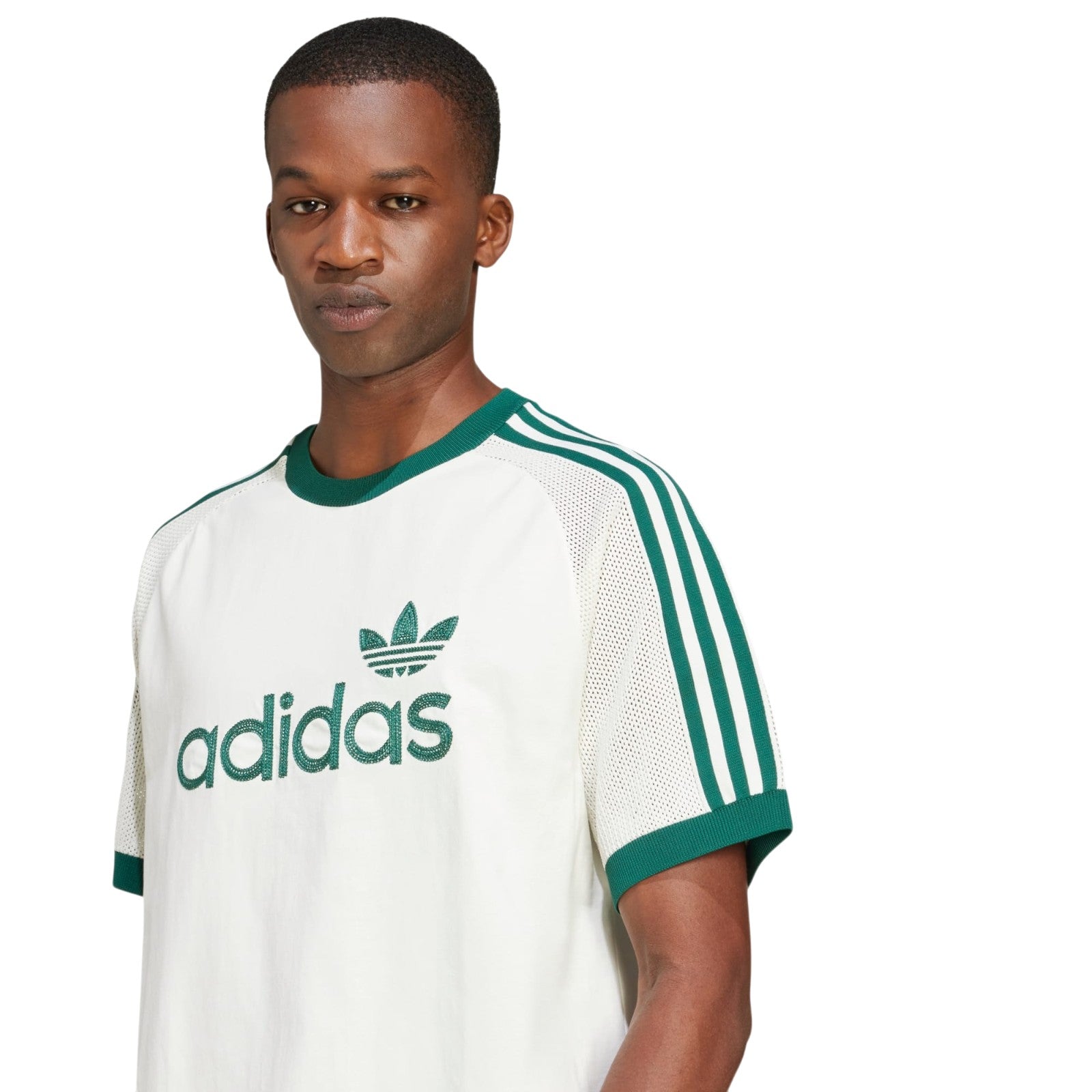 adidas Originals Men's Premium Knitted T-Shirt - White