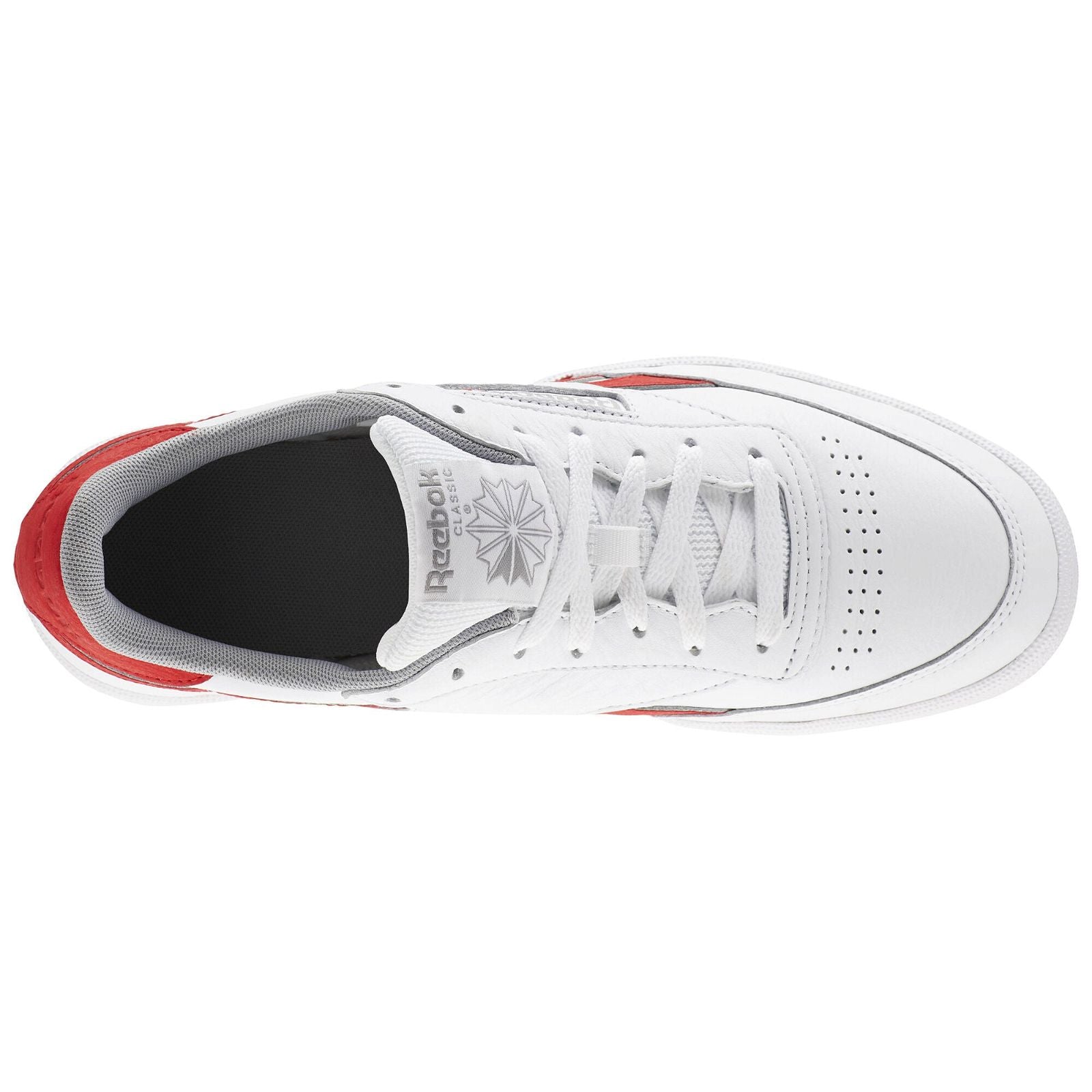 Reebok Revenge Plus Trainers - White / Primal Red - ViaductClothing -  -  