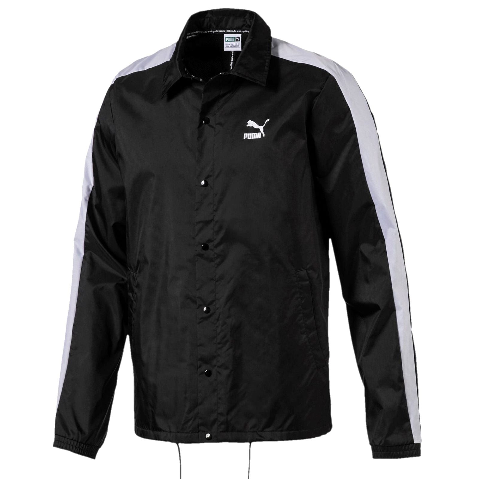 Puma Archive Coach Jacket - Black - ViaductClothing -  -  