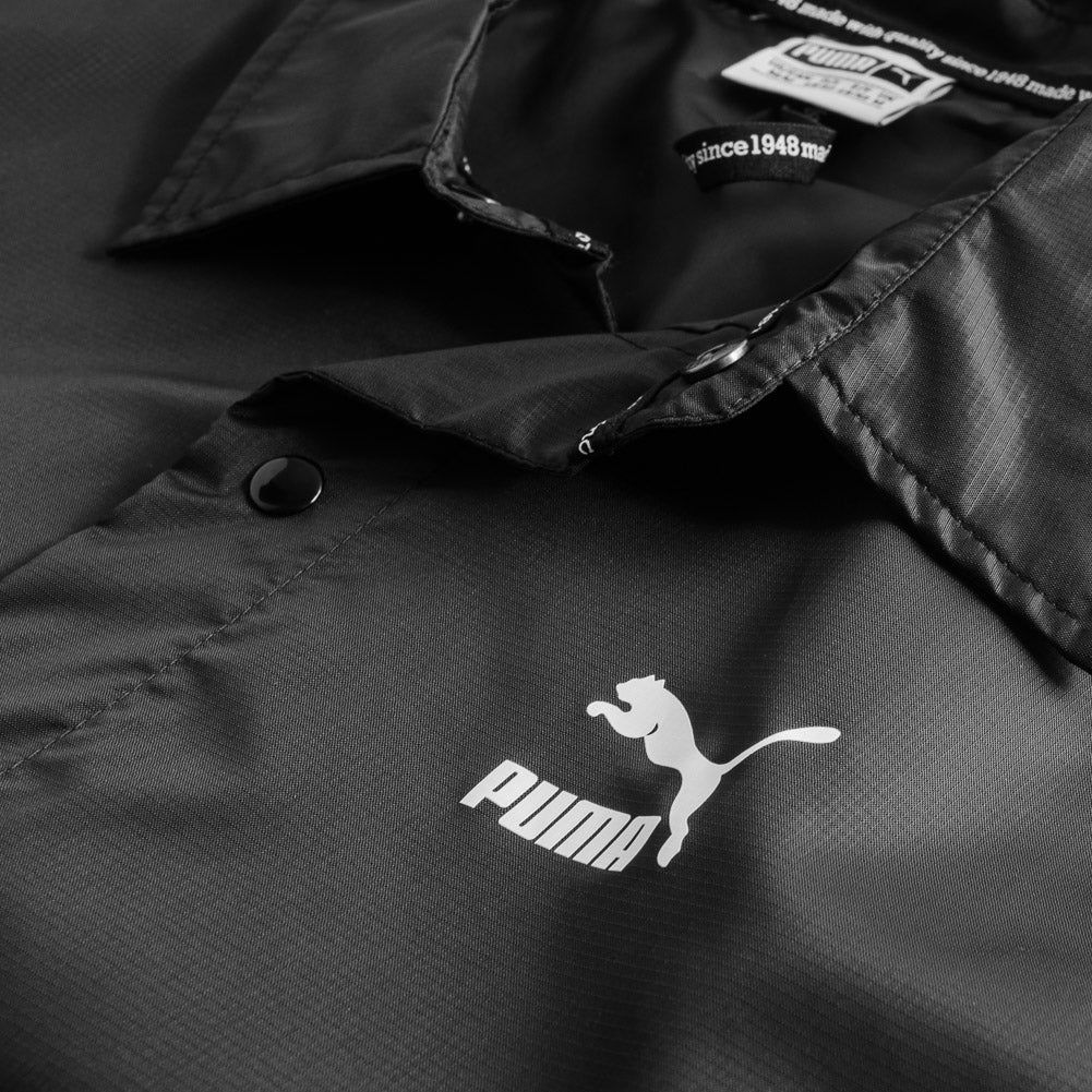 Puma Archive Coach Jacket - Black - ViaductClothing -  -  