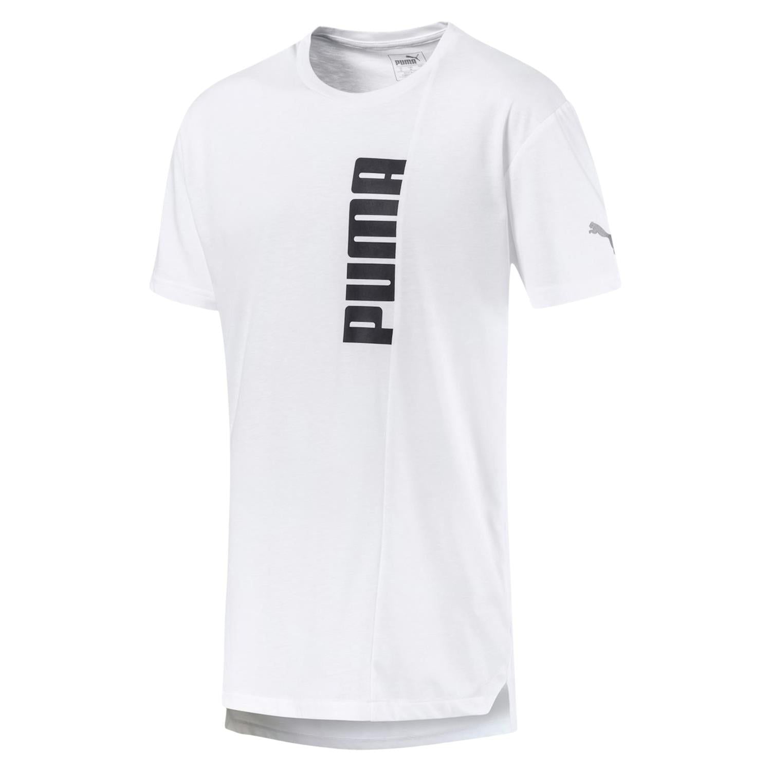 Puma Energy Triblend Graphic Running T Shirt - White - ViaductClothing -  -  
