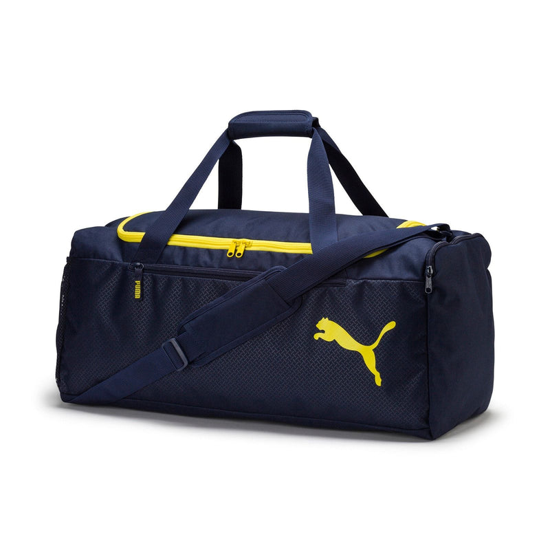 Puma Fundamentals Medium Sports Holdall Bags - Navy - ViaductClothing -  -  