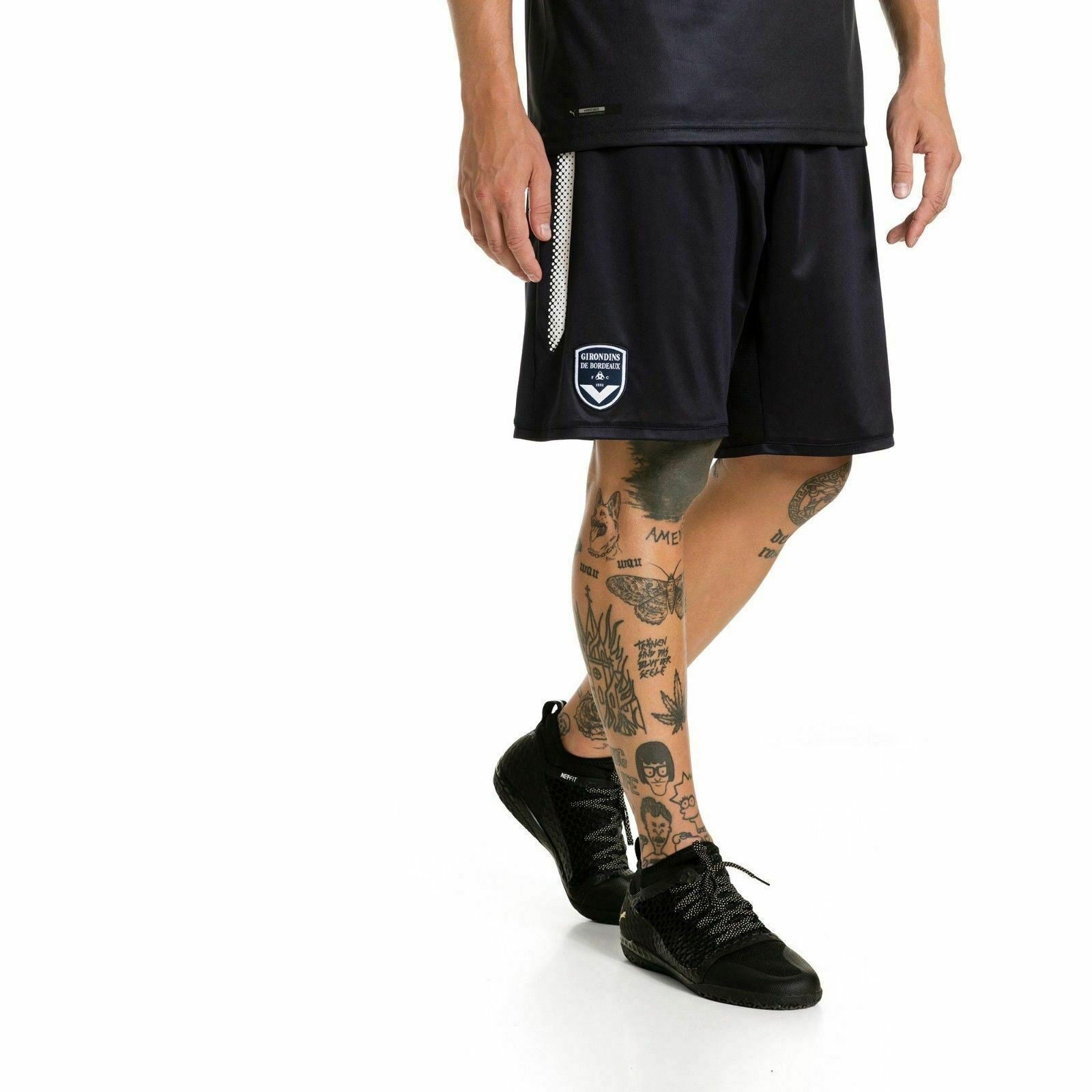 Puma Girondins de Bordeaux 2017-18 Home Short - Navy - ViaductClothing -  -  