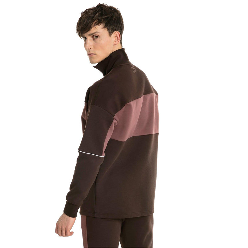 Puma Retro Quarter Zip Turtleneck Pullover - Mole - ViaductClothing -  -  