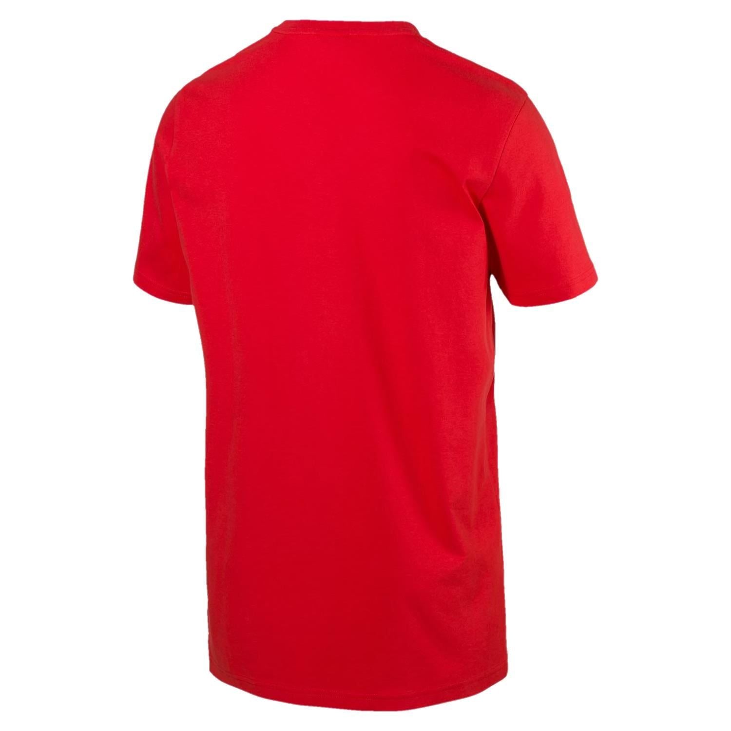 Puma Sneaker Graphic T Shirt - Red - ViaductClothing -  -  