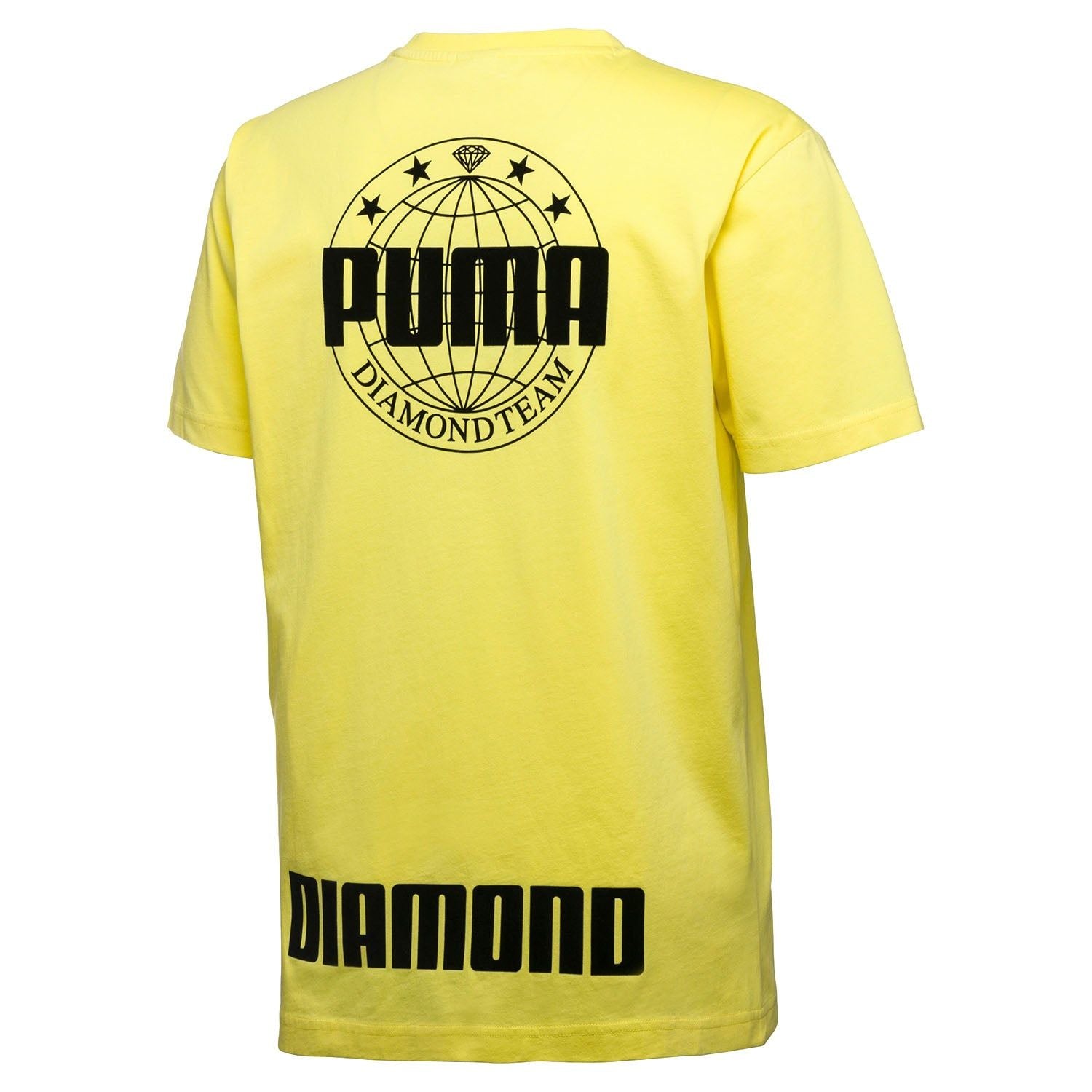 Puma x Diamond Supply Logo T Shirt - Yellow - ViaductClothing -  -  