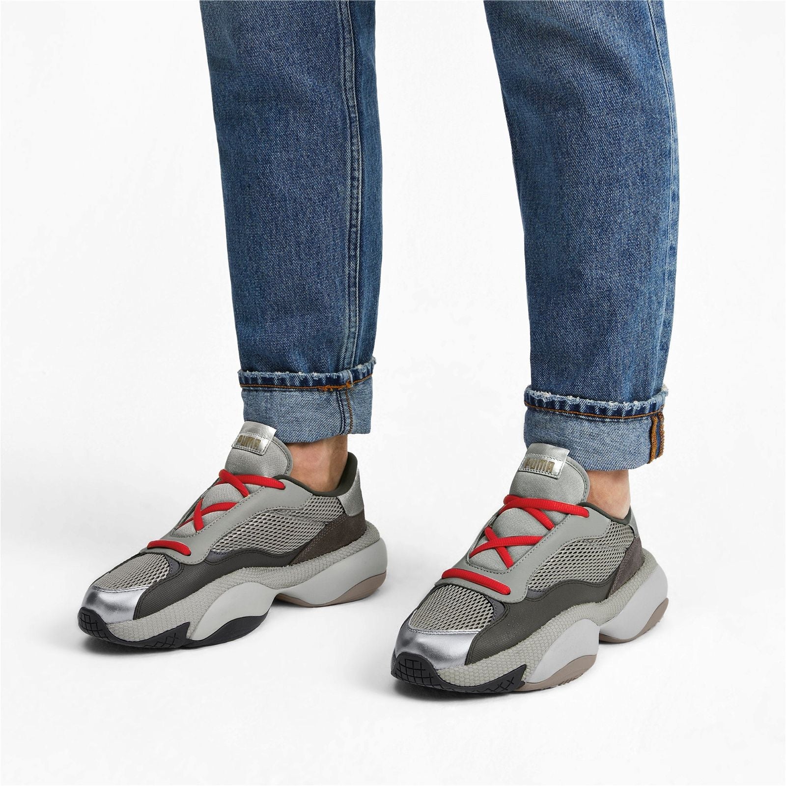 Puma x HAN KJOBENHAVN Alteration PN 2 Trainers Grey 370771 01 ViaductClothing