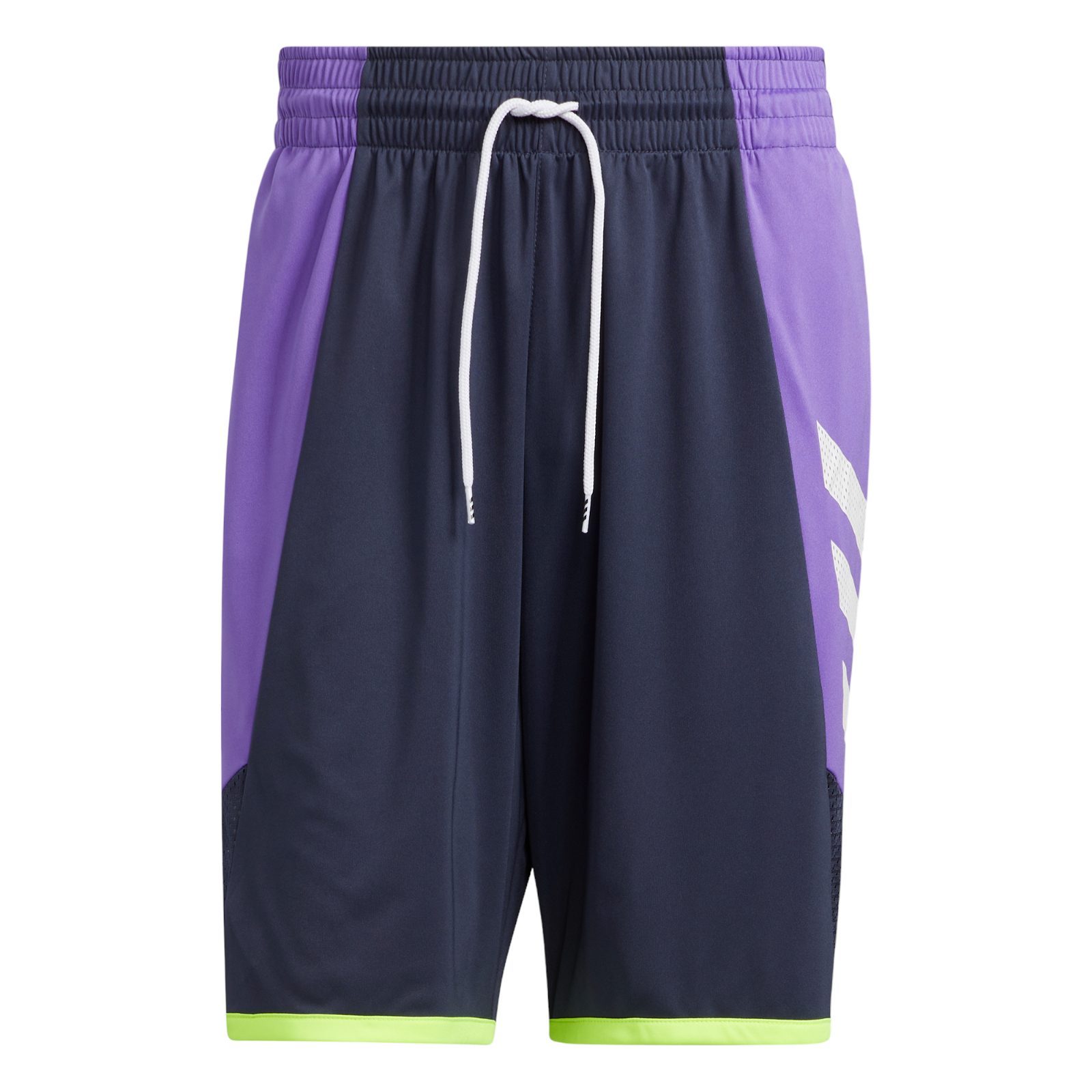 adidas Basketball Pro Madness Shorts - Shadow Navy / Purple - ViaductClothing -  -  