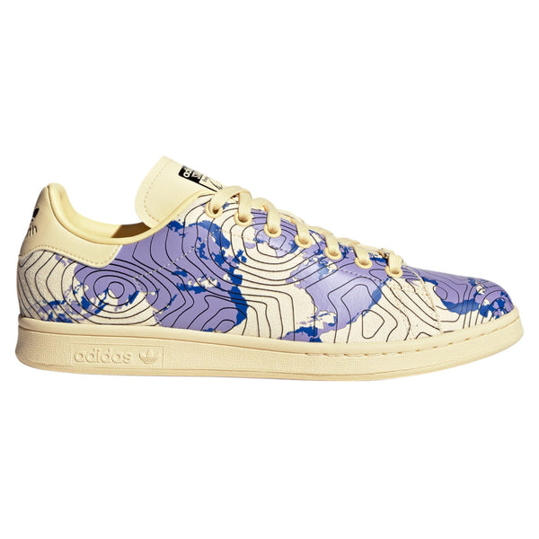 adidas Originals Stan Smith Weatherman Shoes Cream Purple ViaductClothing