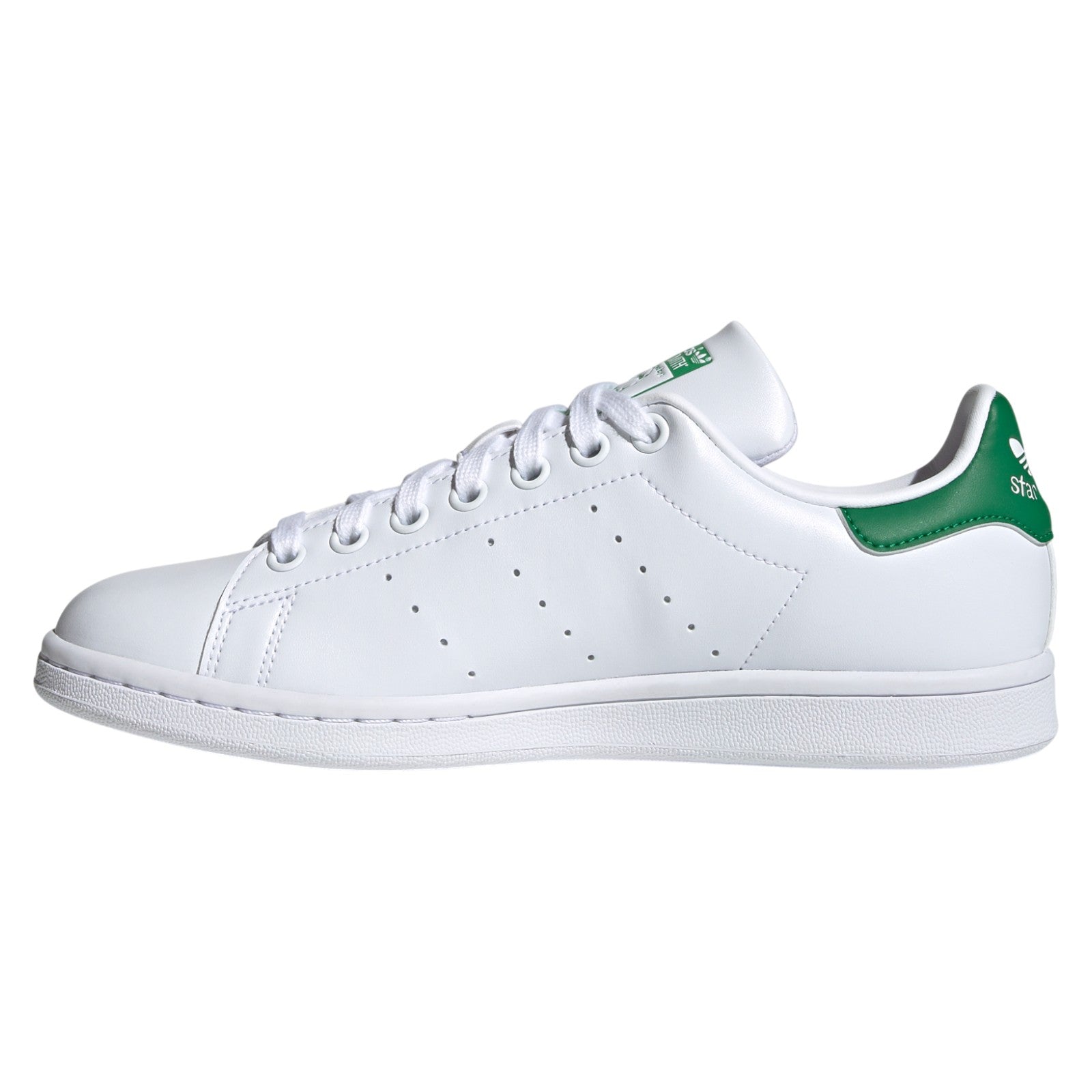adidas Originals Womens Stan Smith Shoes - Cloud White / Green