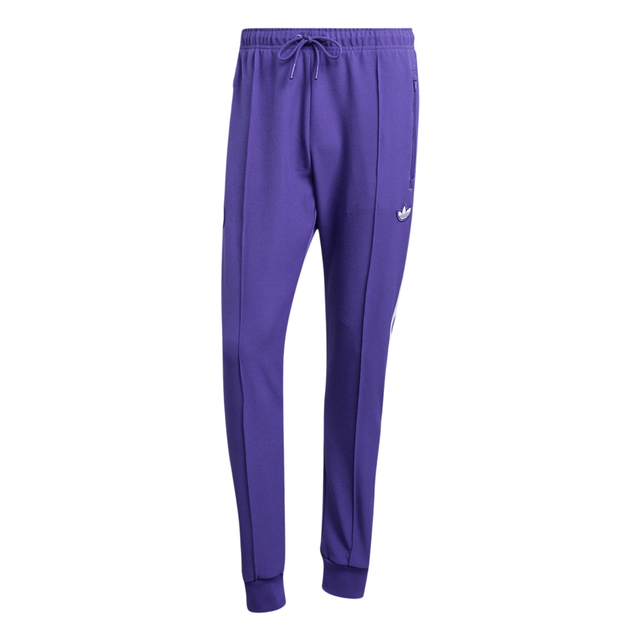 adidas Originals Men's Real Madrid Terrace Icons Track Pants - Purple