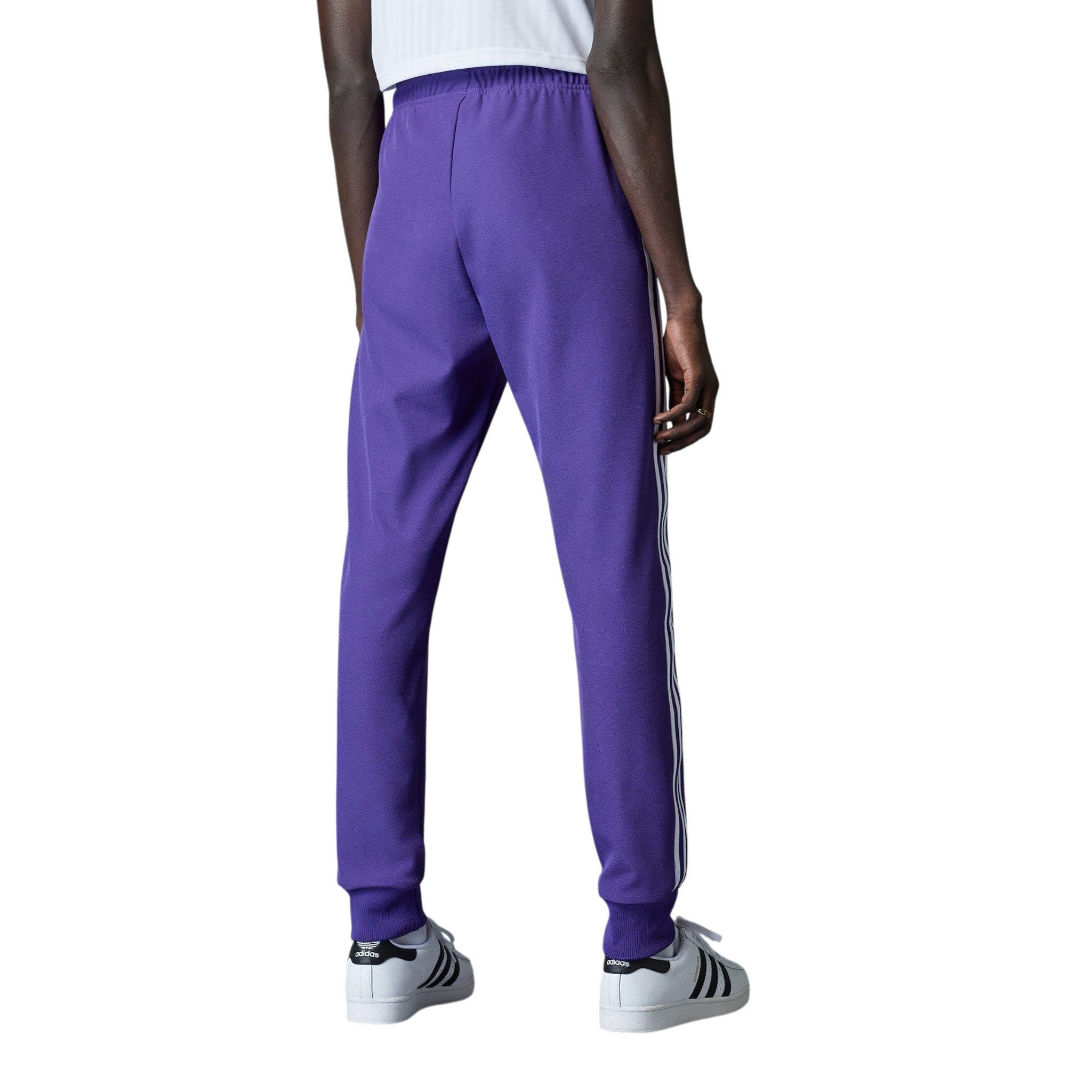 adidas Originals Men's Real Madrid Terrace Icons Track Pants - Purple
