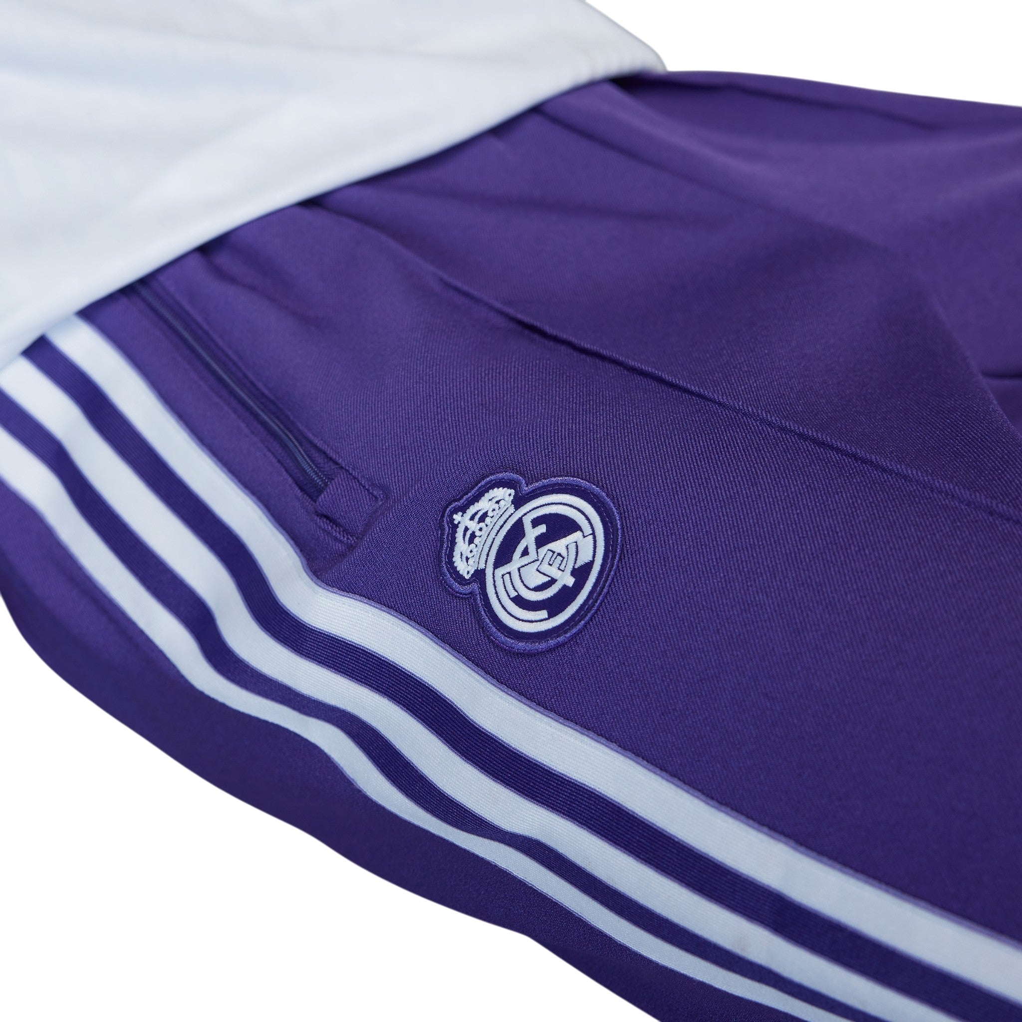 adidas Originals Men's Real Madrid Terrace Icons Track Pants - Purple