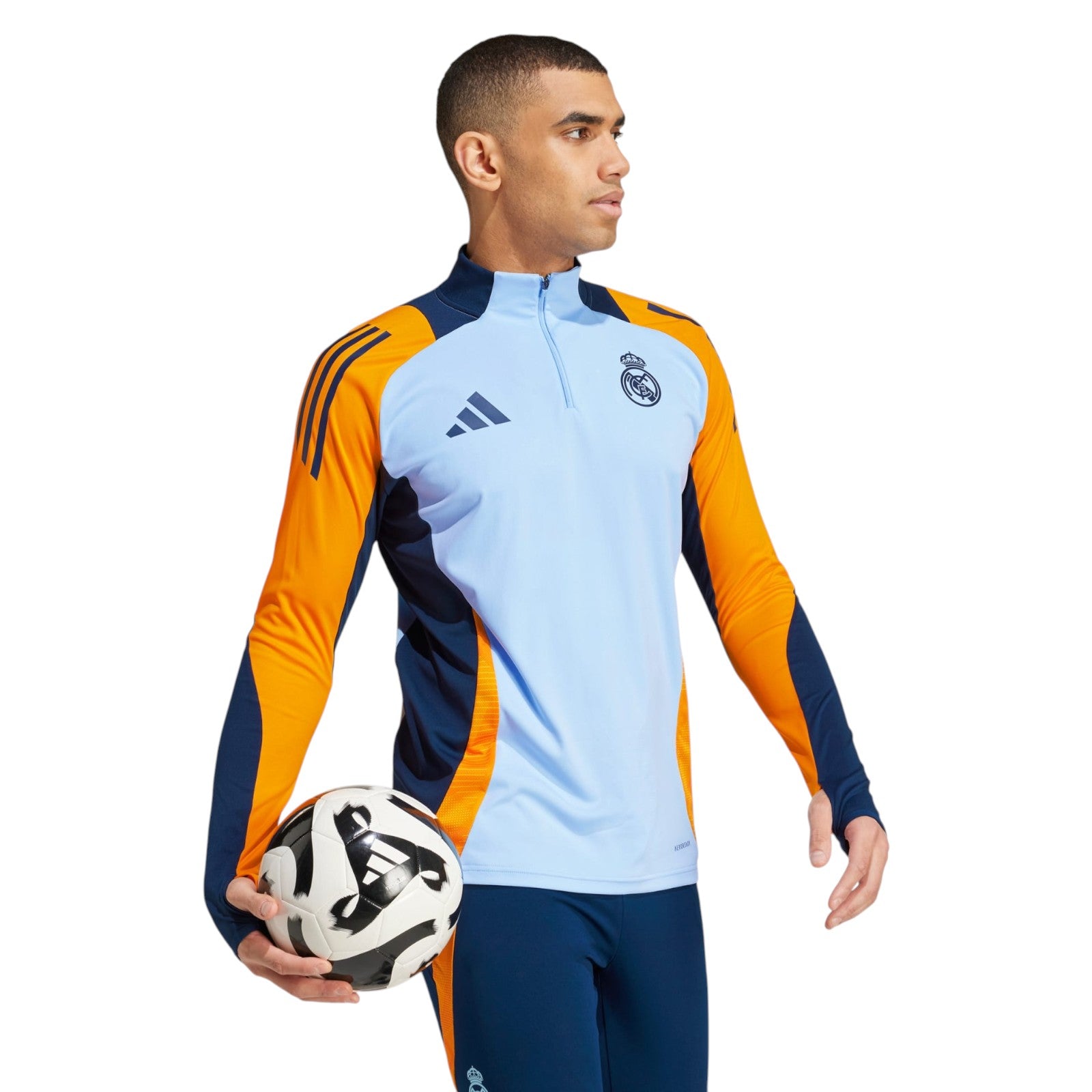 adidas Men's Real Madrid Tiro 24 Competition Training Top - Blue