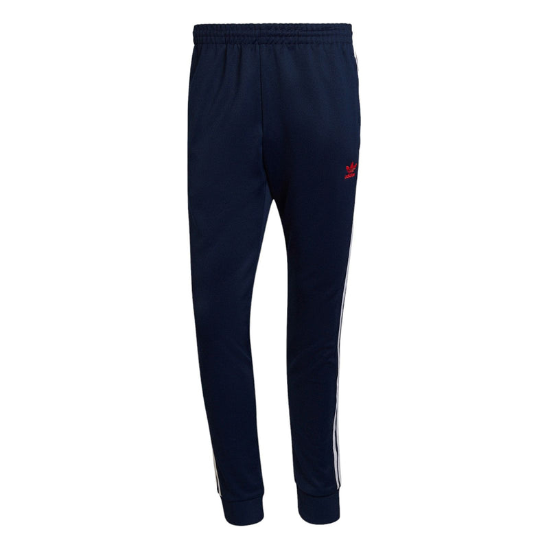 adidas Originals SST Superstar Track Pants - Collegiate Navy / Red - ViaductClothing -  -  