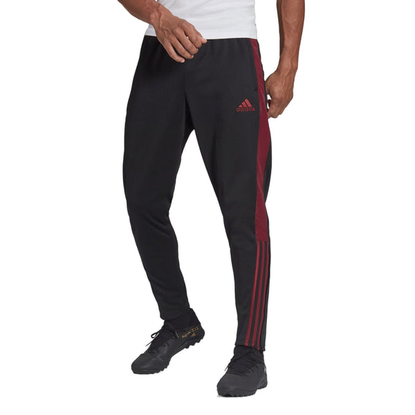 adidas Tiro Football Track Pants - Black / Red - ViaductClothing -  -  