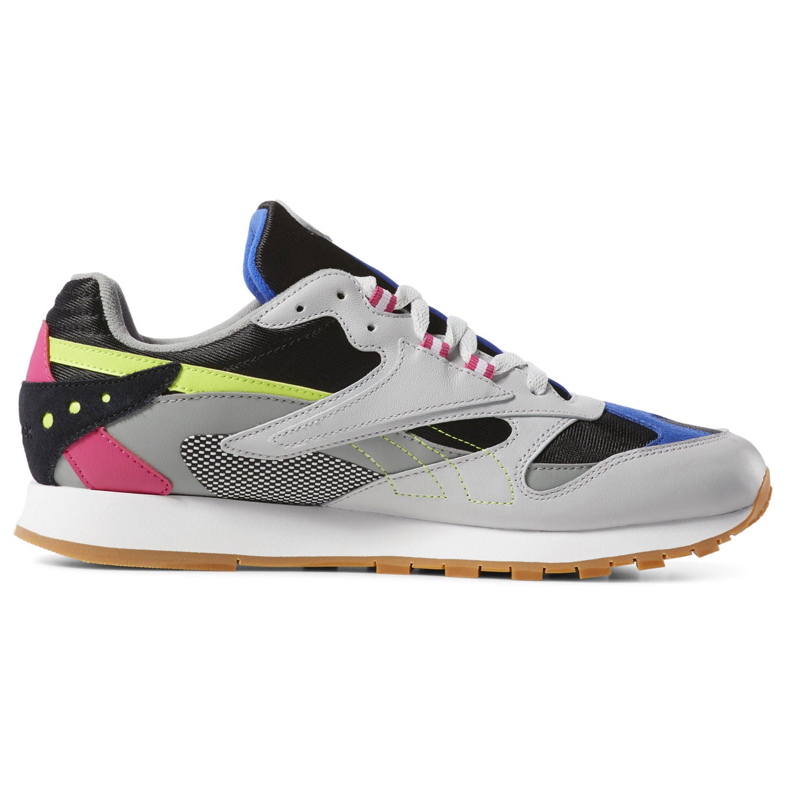 Reebok Classic Leather ATI 90s Trainers Grey ViaductClothing