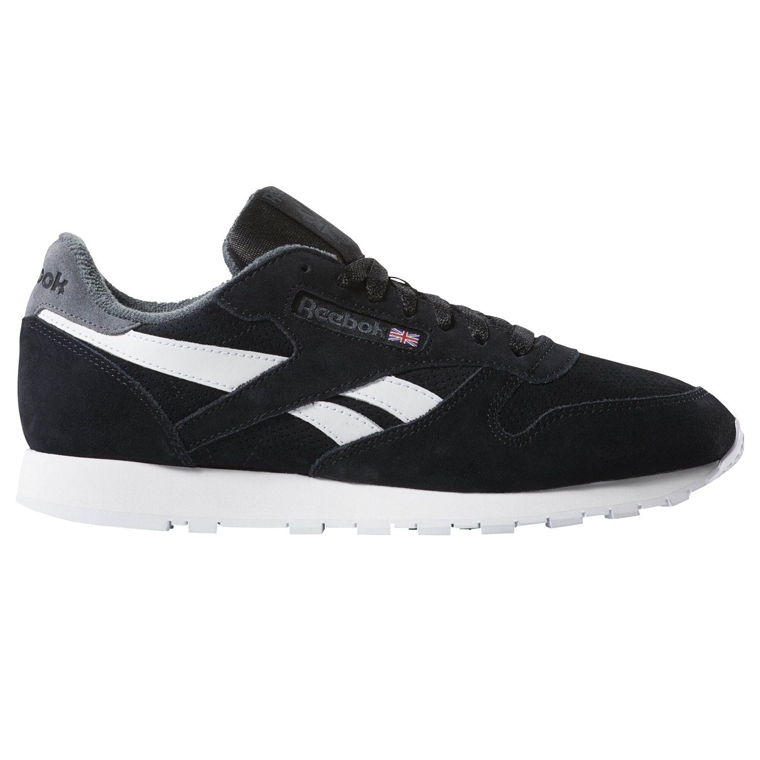 Reebok Classic Leather Shoes - Black - ViaductClothing -  -  