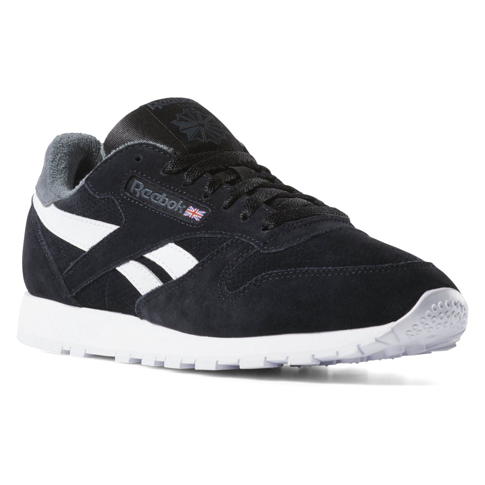 Reebok Classic Leather Shoes - Black - ViaductClothing -  -  