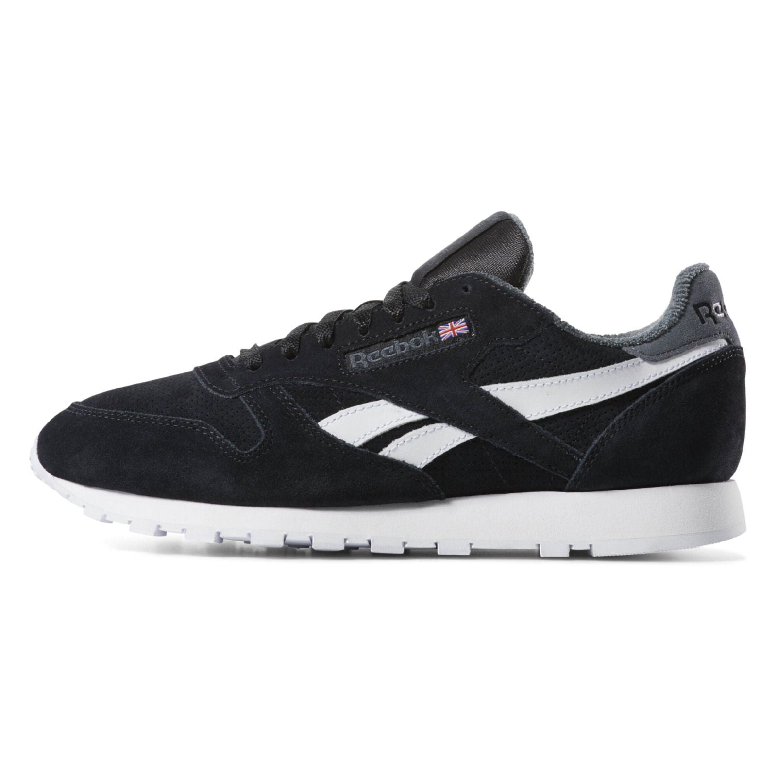 Reebok Classic Leather Shoes - Black - ViaductClothing -  -  