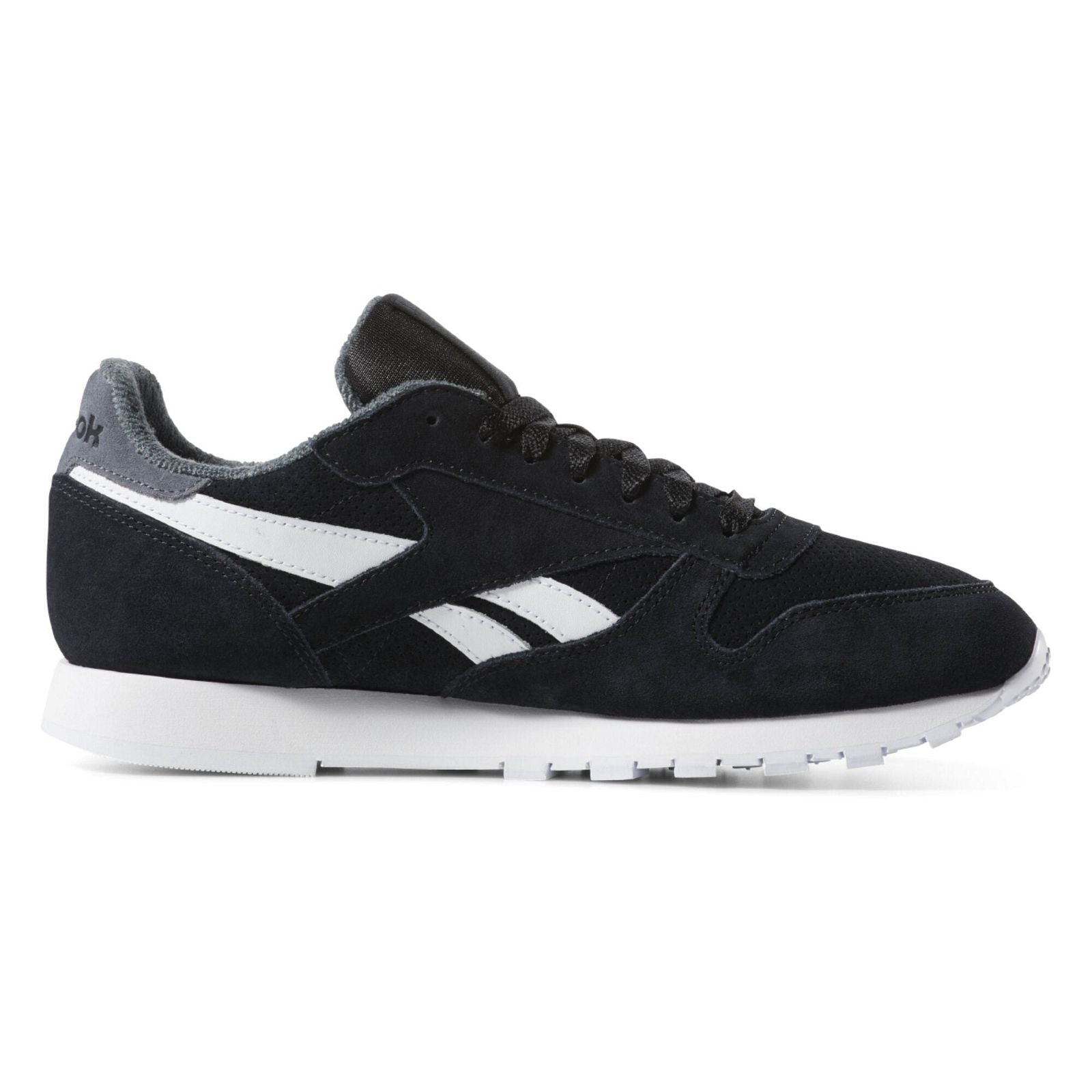 Reebok Classic Leather Shoes - Black - ViaductClothing -  -  
